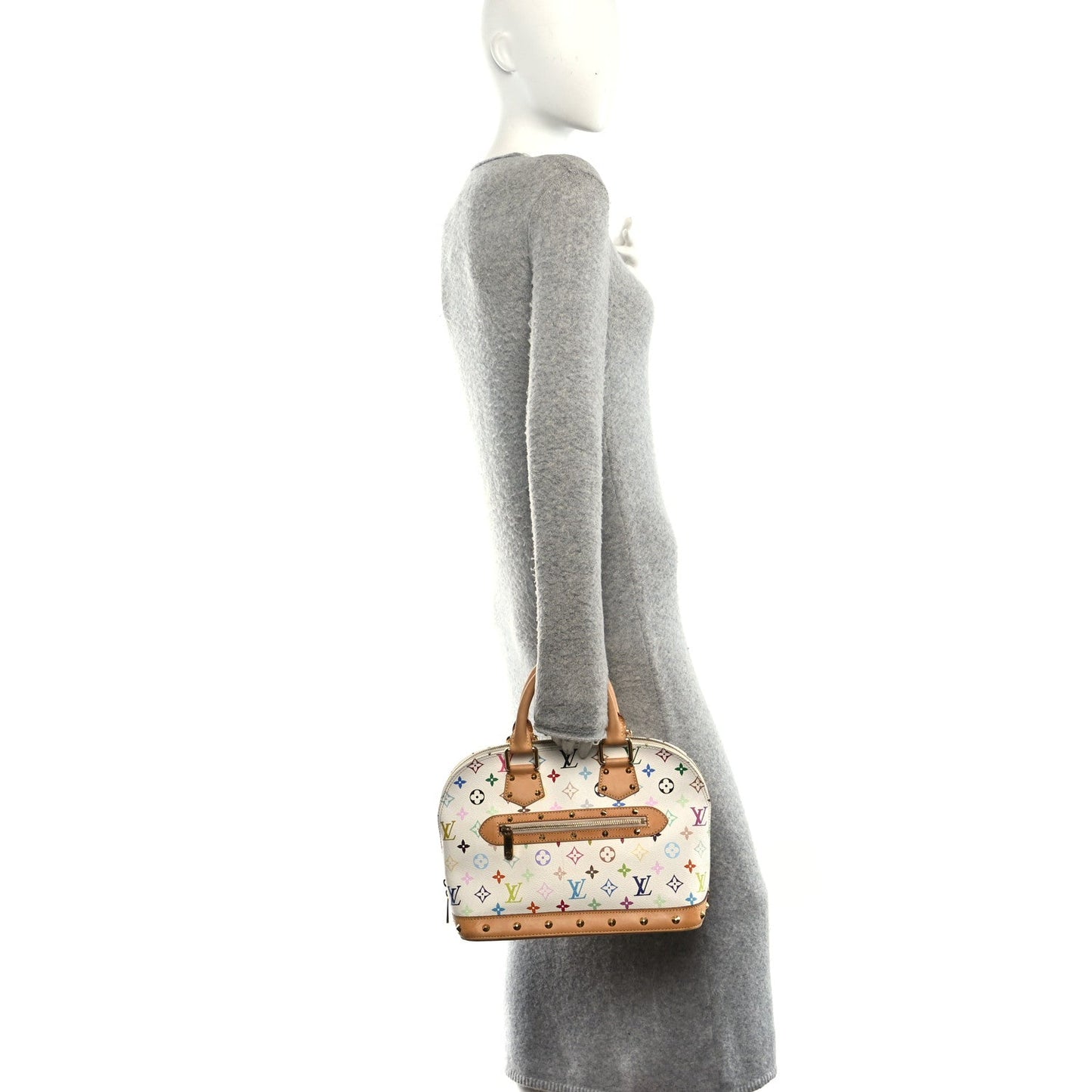 Monogram Multicolor Alma White