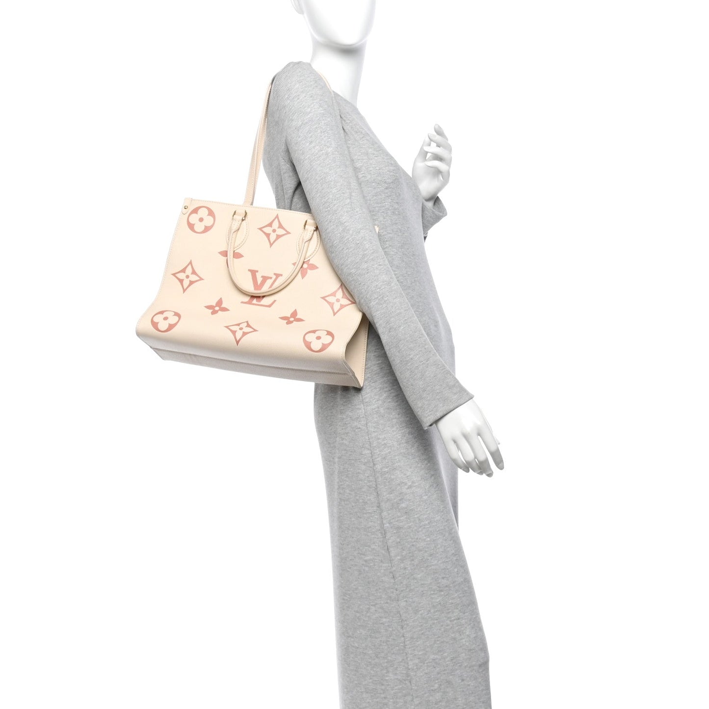 Empreinte Monogram Giant Onthego MM Creme Rose Trianon