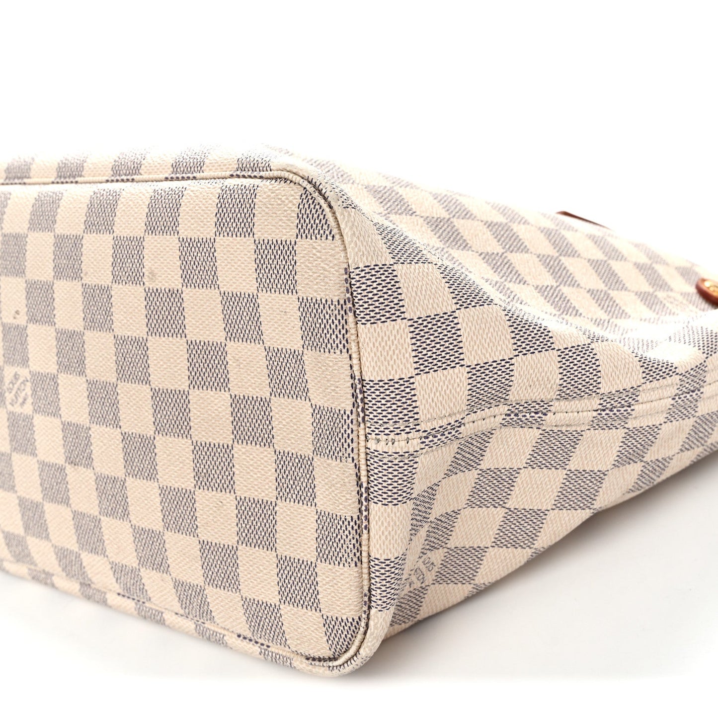 Damier Azur Neo Neverfull MM Rose Ballerine