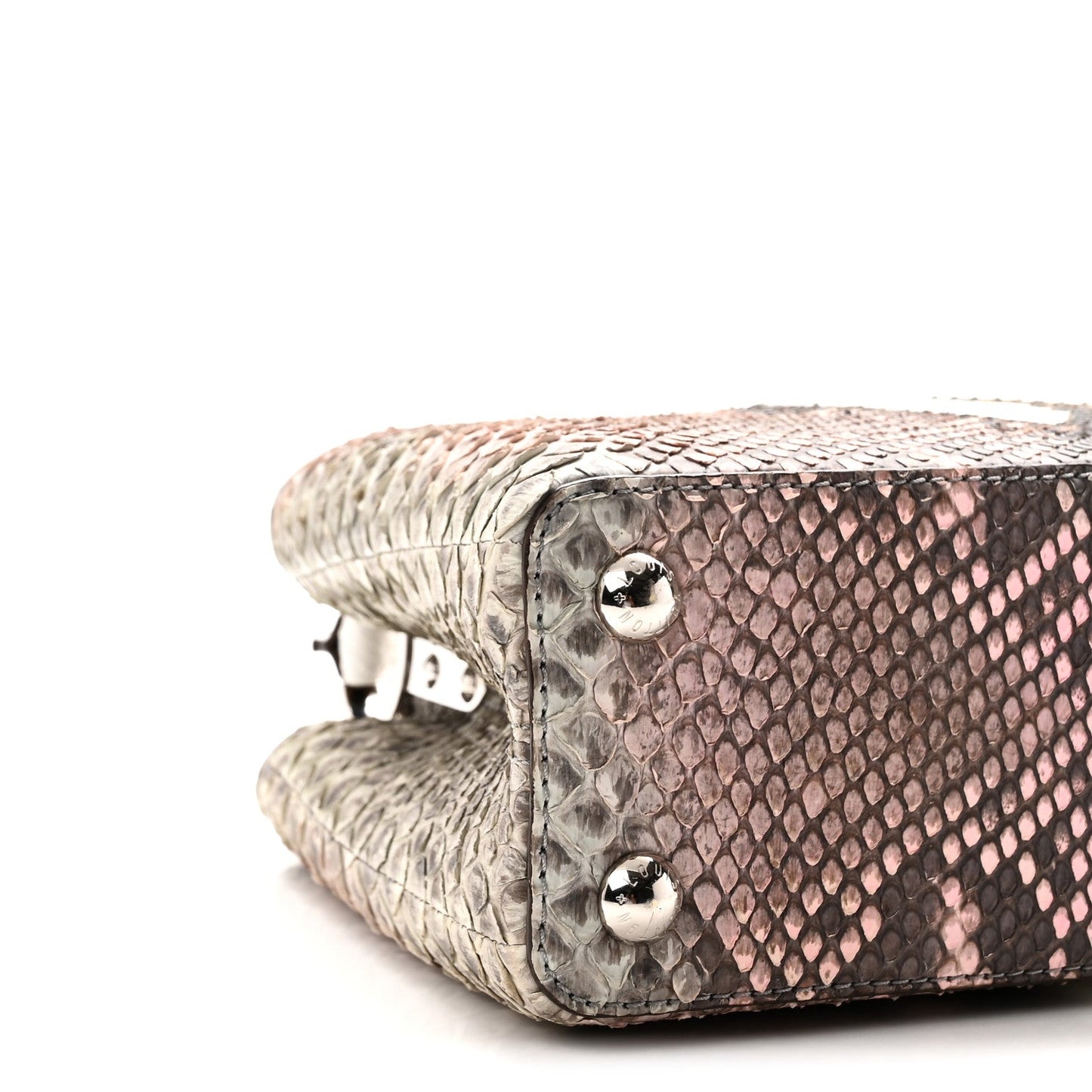 Snakeskin Capucines BB Naturel Multicolor
