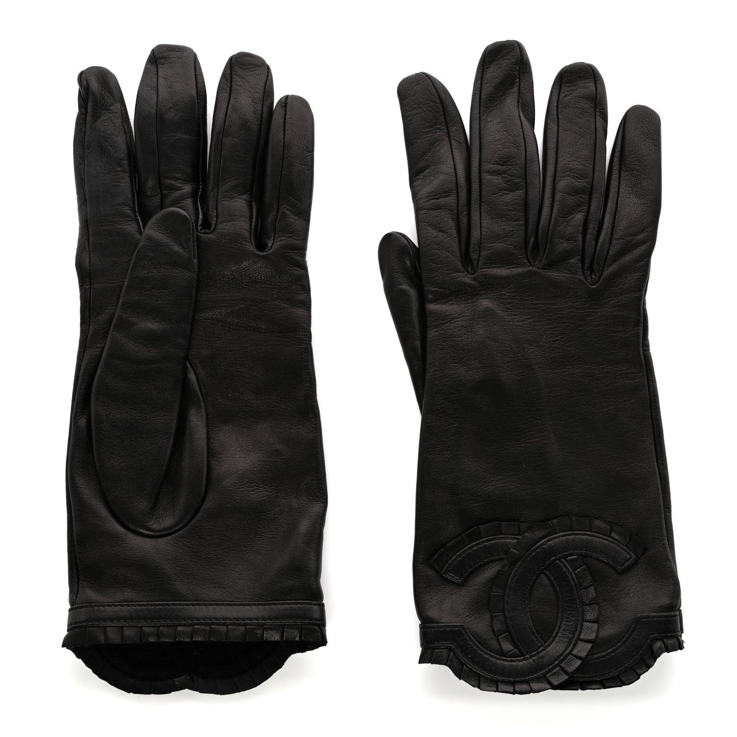 Lambskin CC Gloves 8 Black