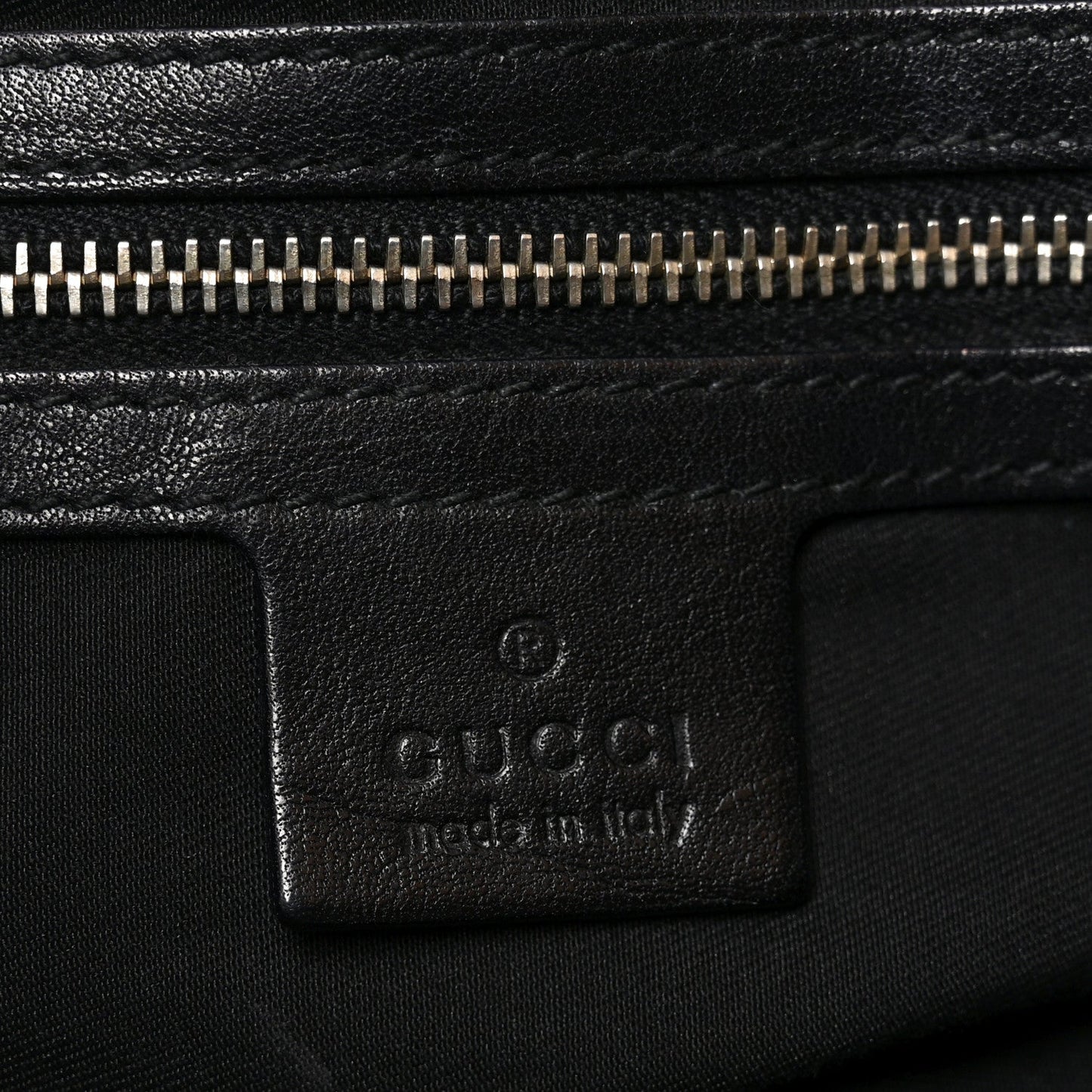 Guccissima Medium Pelham Shoulder Bag Black