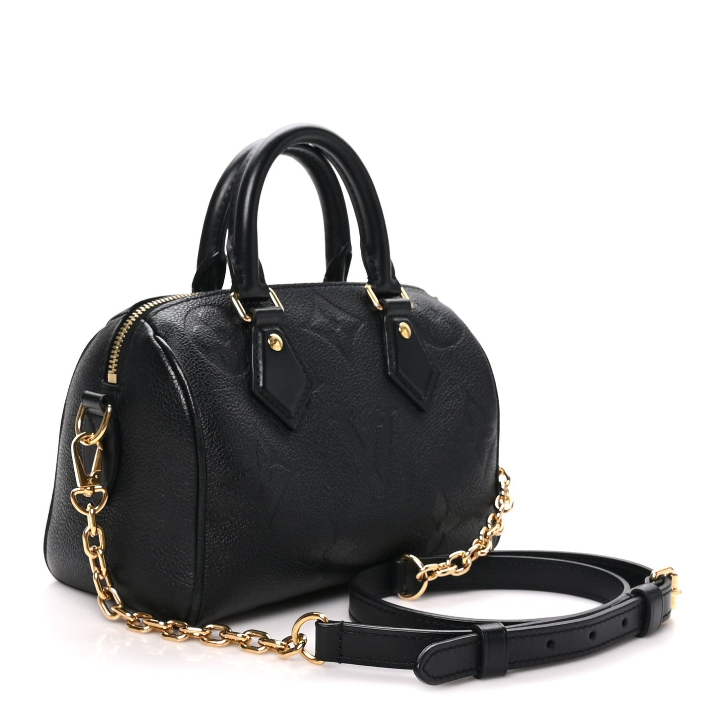 Empreinte Monogram Giant Speedy Bandouliere 20 Black
