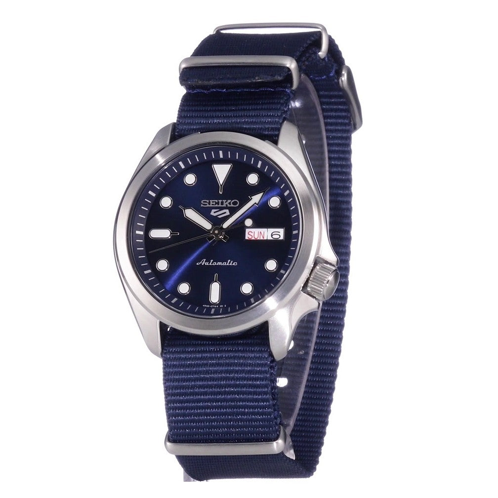 Seiko Men's SRPE63K1 5 Sport Day Date Blue Dial Watch