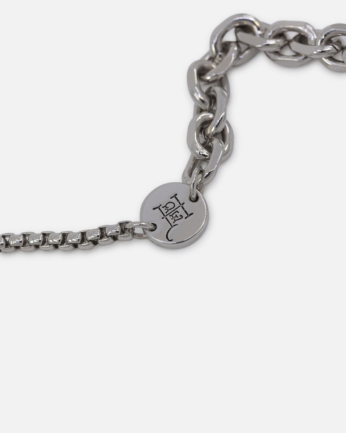 Ed Hardy Dragon Choker Chain Necklace Silver