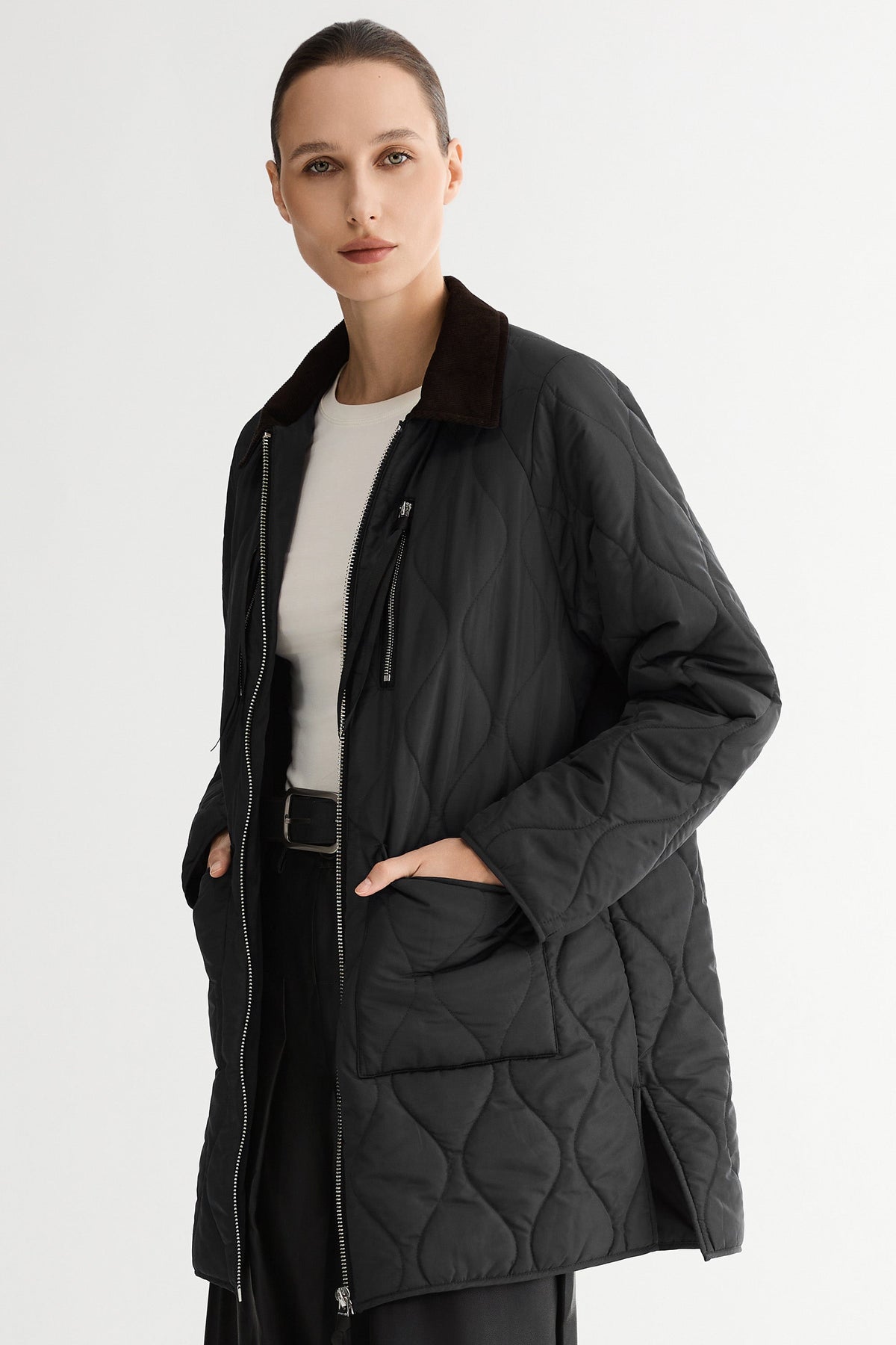 092 Universe® Lightweight Jacket with Corduroy Collar