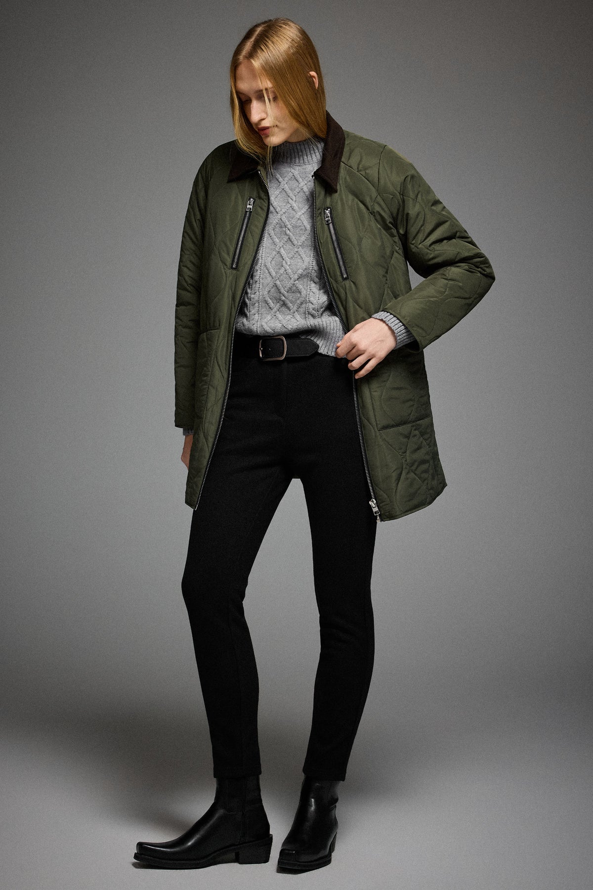 092 Universe® Lightweight Jacket with Corduroy Collar