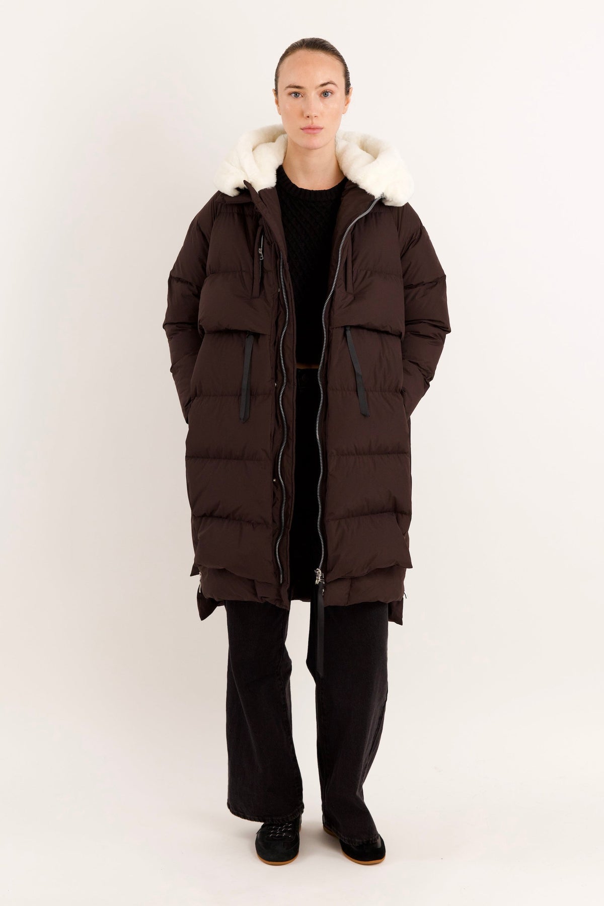 092 Universe® Long Winter Down Puffer Jacket