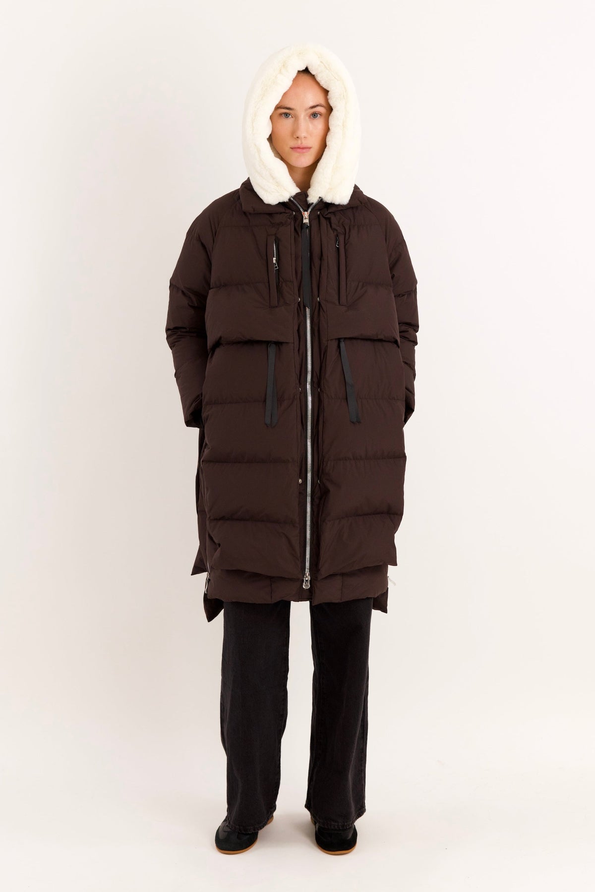 092 Universe® Long Winter Down Puffer Jacket
