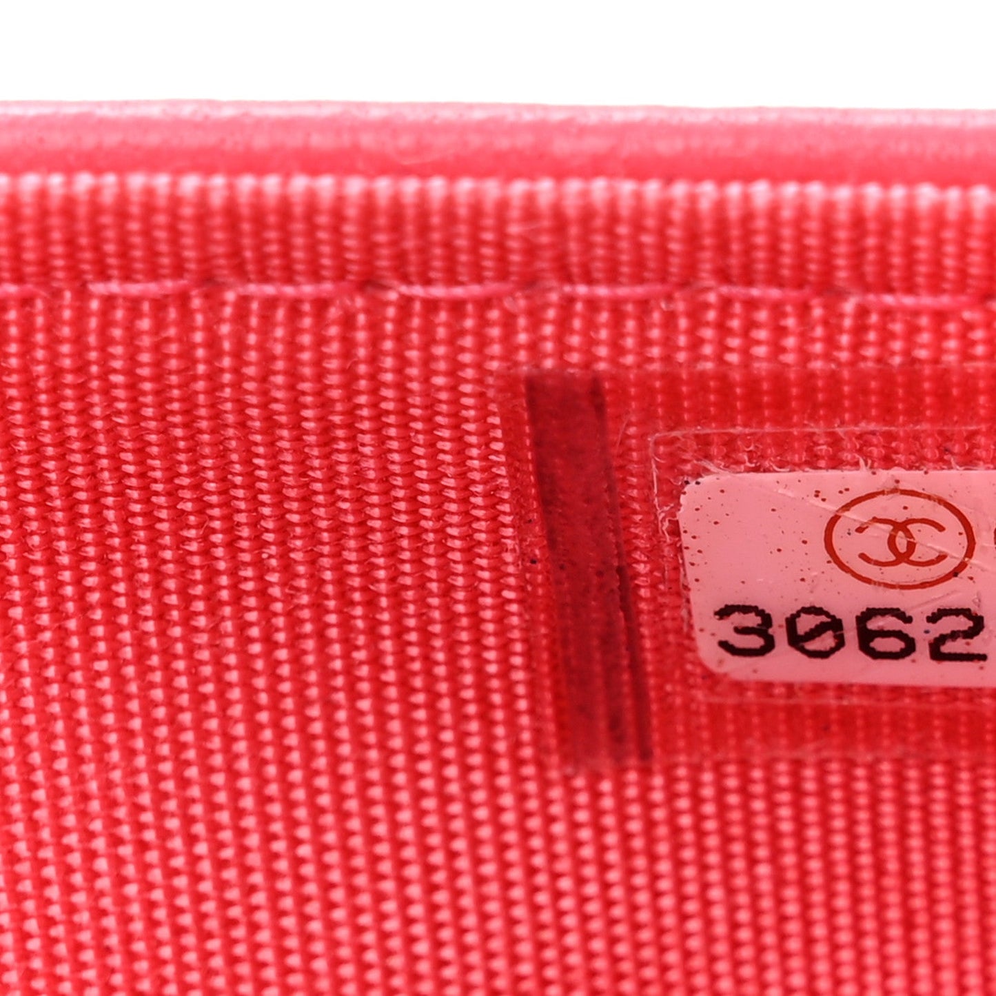 Lambskin Quilted Trendy CC Wallet On Chain WOC Pink