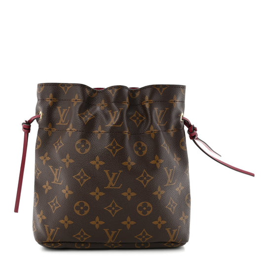 Monogram Pouch Noe Fuchsia