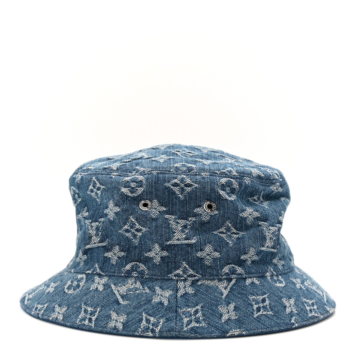Monogram Denim Transformable Bob Bucket Hat 58 Blue
