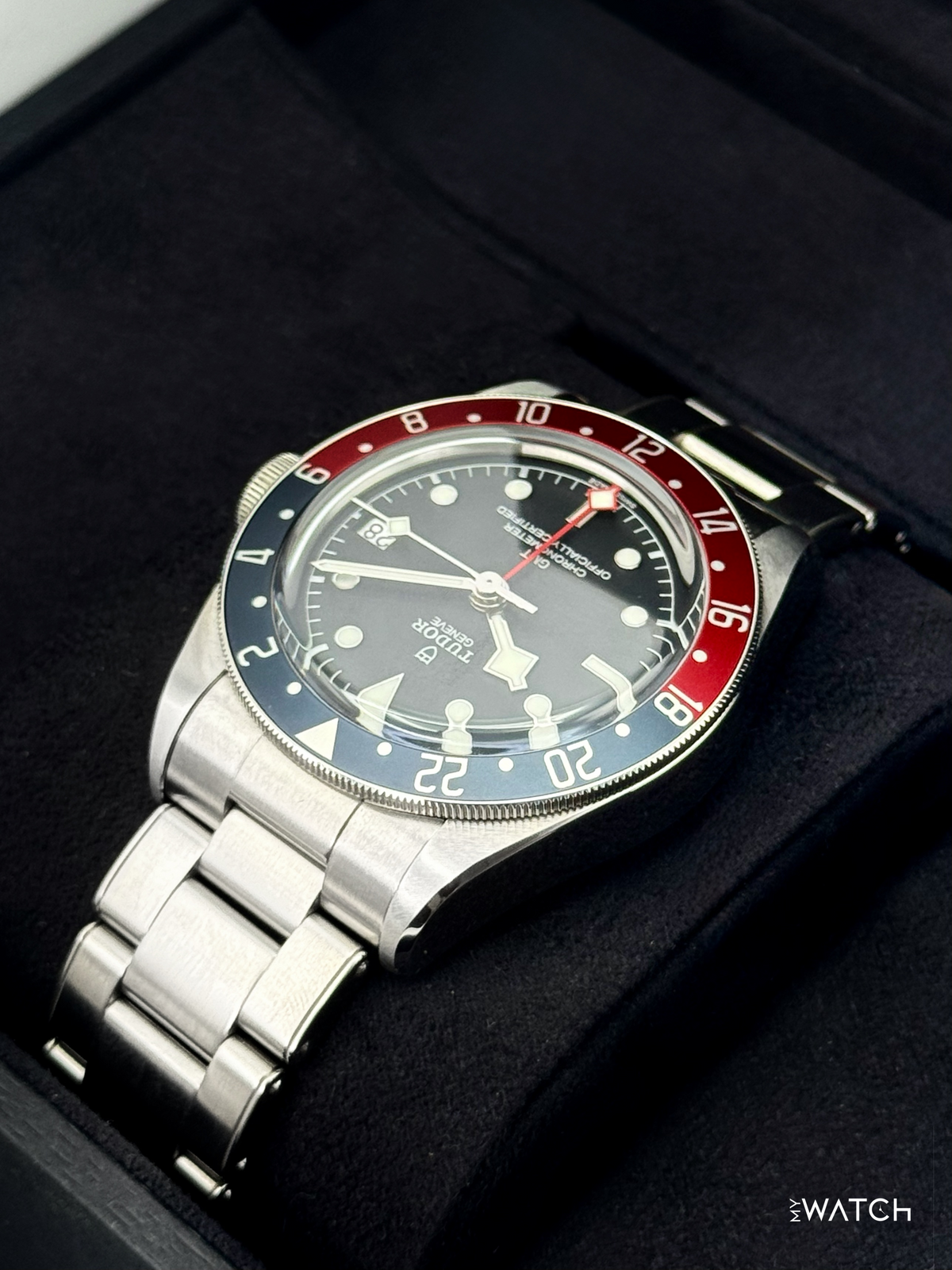 2023 Tudor Black Bay GMT 41mm 79830RB Stainless Steel Black Dial