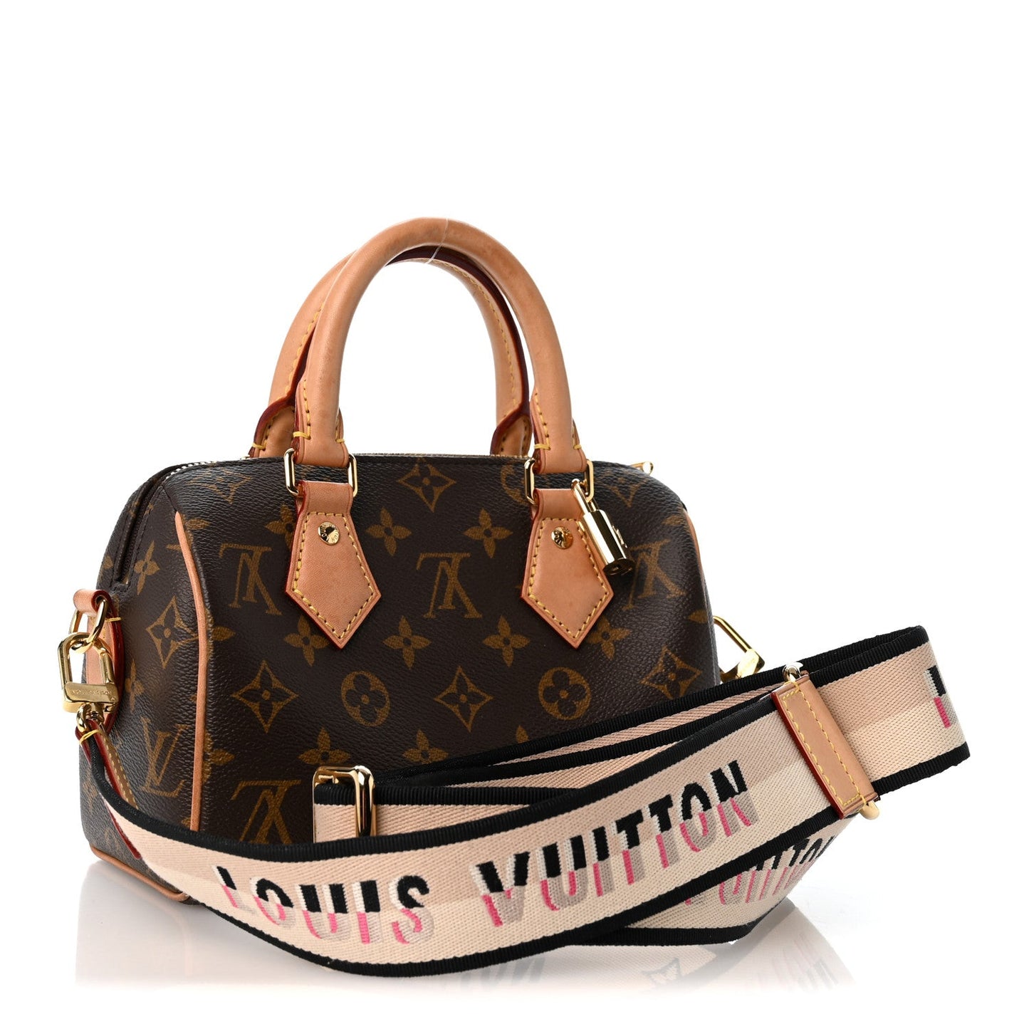 Monogram Speedy Bandouliere 20 Black