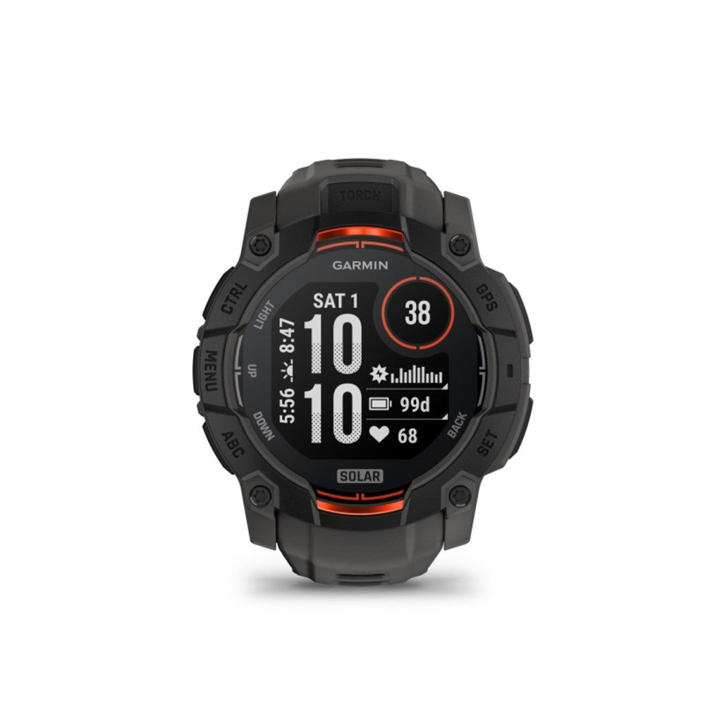 Garmin 010-02935-00 Instinct® 3 – 50 mm, Solar Quartz Men's Watch