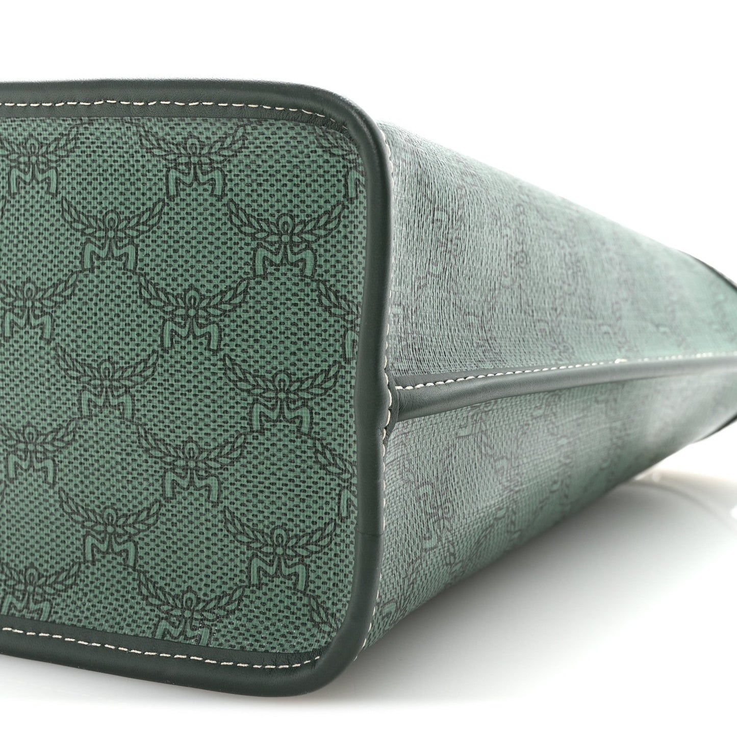 Lauretos Nappa MIni Himmel Shopper Tote Forest Green