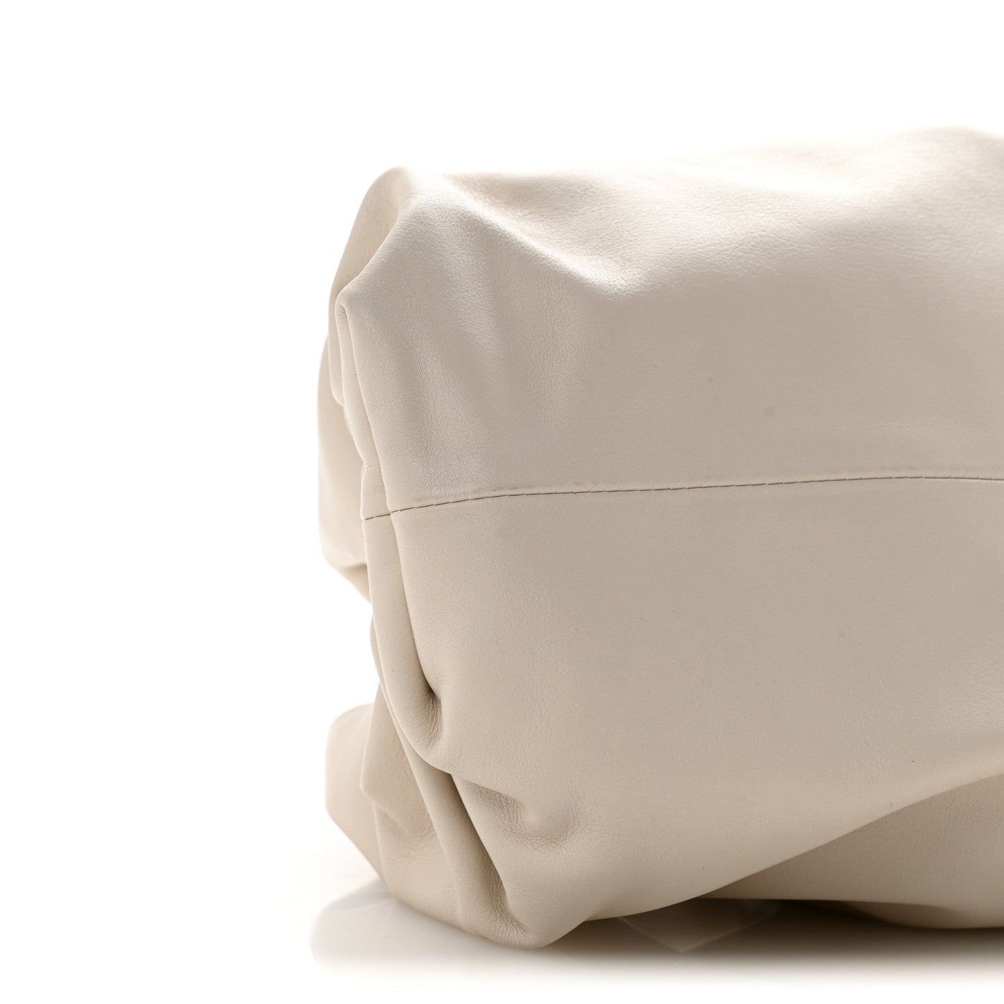 Smooth Butter Calf The Pouch Oversized Clutch Plaster