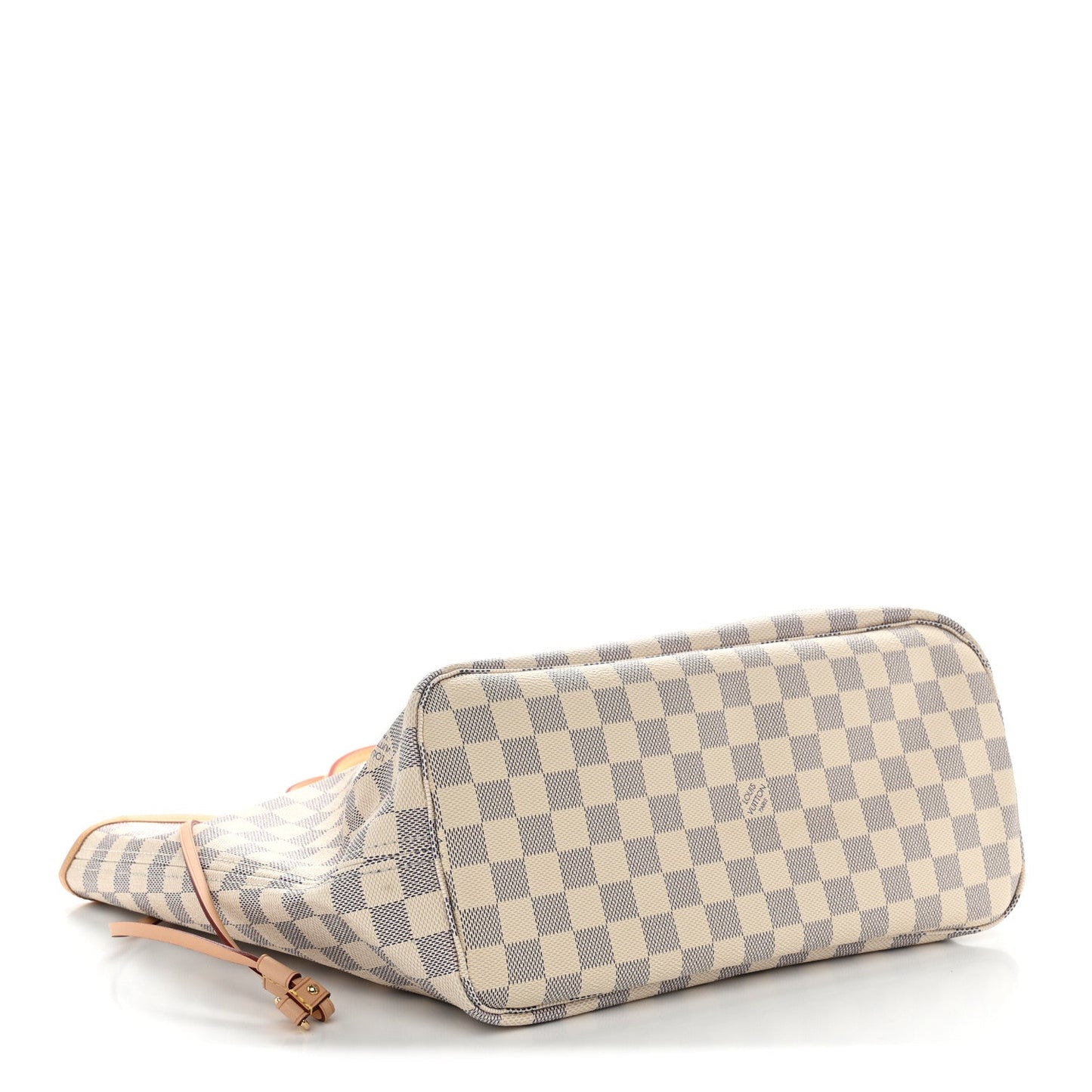 Damier Azur Neo Neverfull MM Rose Ballerine