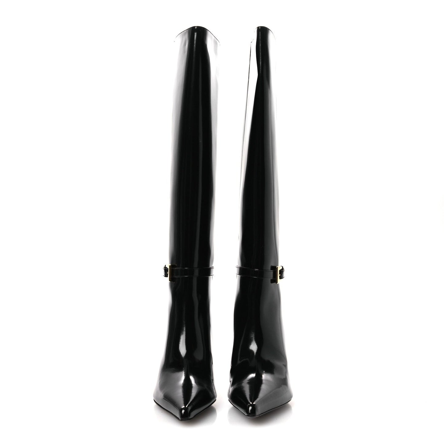 Vitello Marilyn Hacker 70mm Luz Boots 39.5 Black