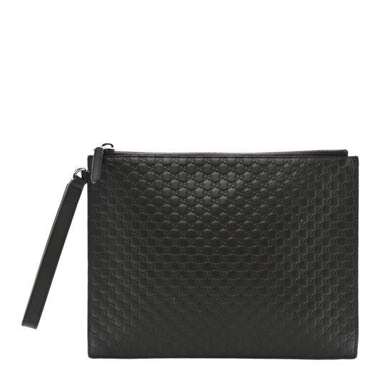 Microguccissima Clutch Black