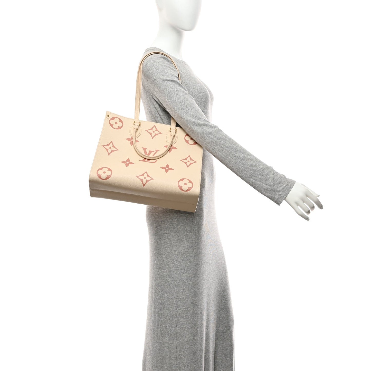 Empreinte Monogram Giant Onthego MM Creme Rose Trianon