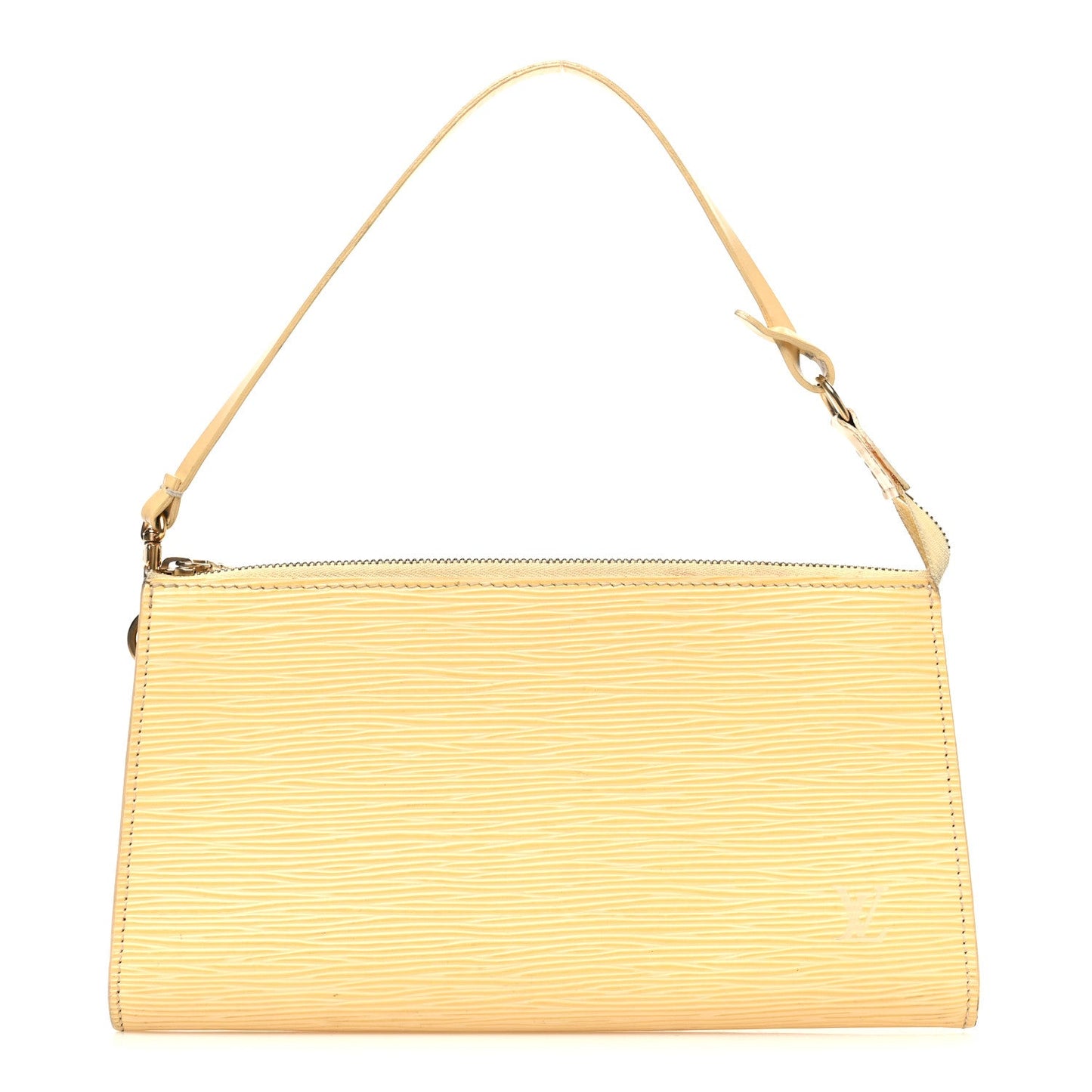 Epi Pochette Accessories 24 Vanilla