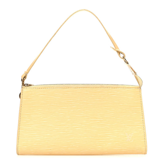 Epi Pochette Accessories 24 Vanilla