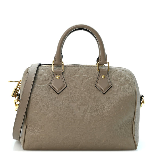 Empreinte Monogram Giant Speedy Bandouliere 25 Tourterelle