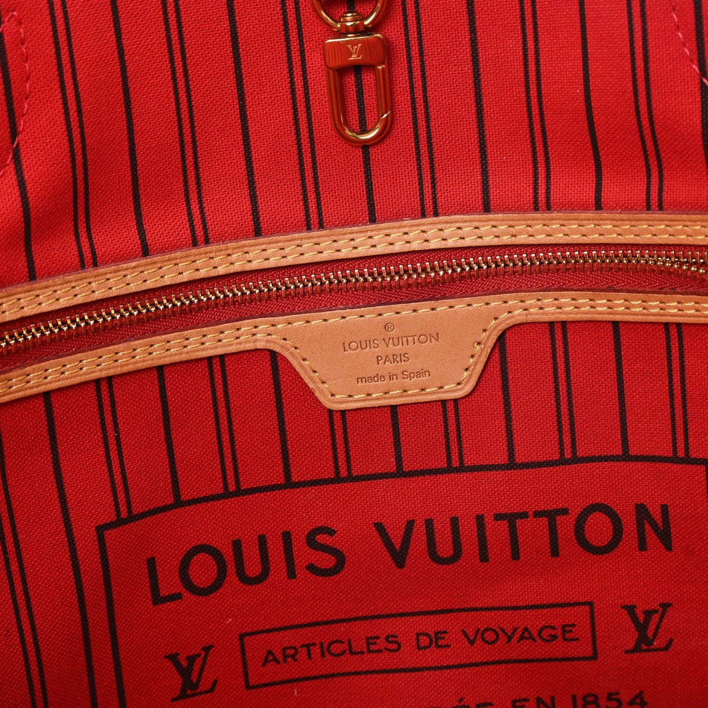 Monogram Neo Neverfull MM Cherry