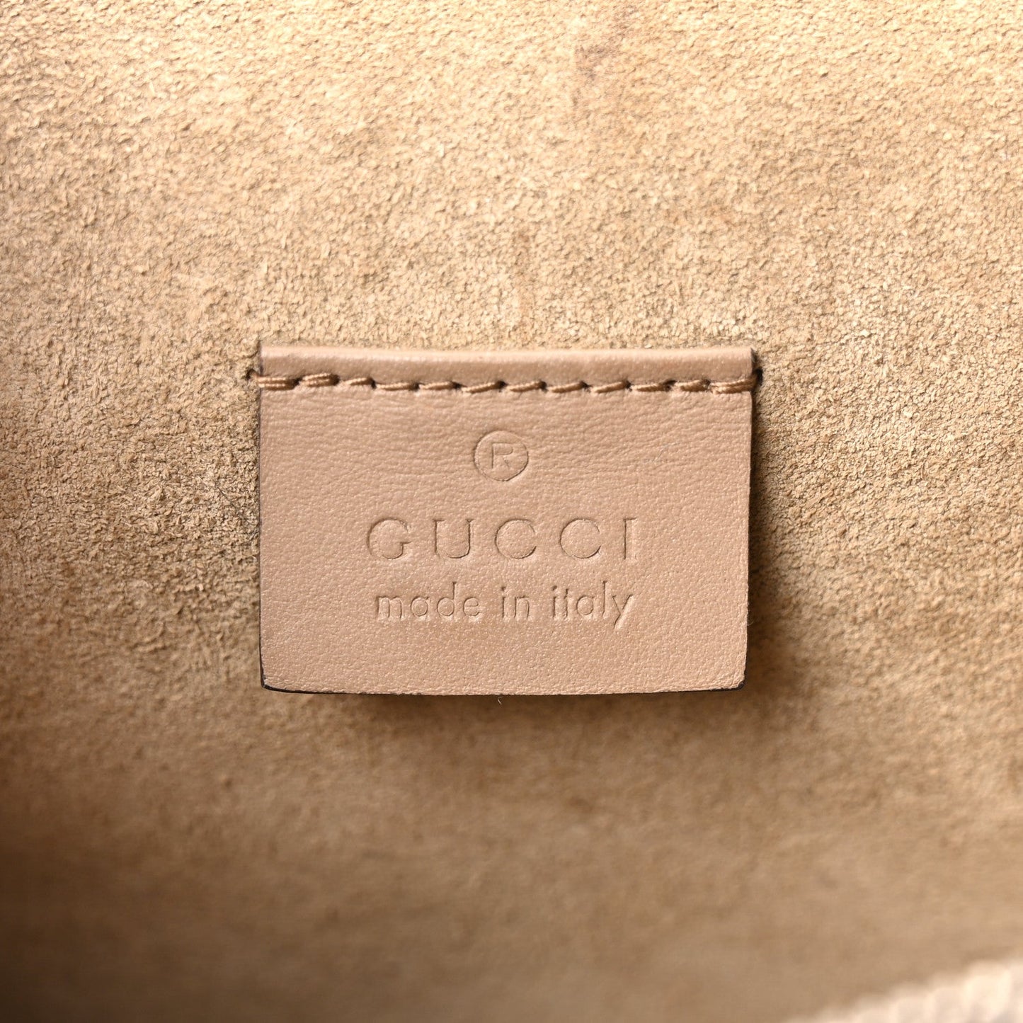 GG Supreme Monogram Small Dionysus Shoulder Bag Taupe