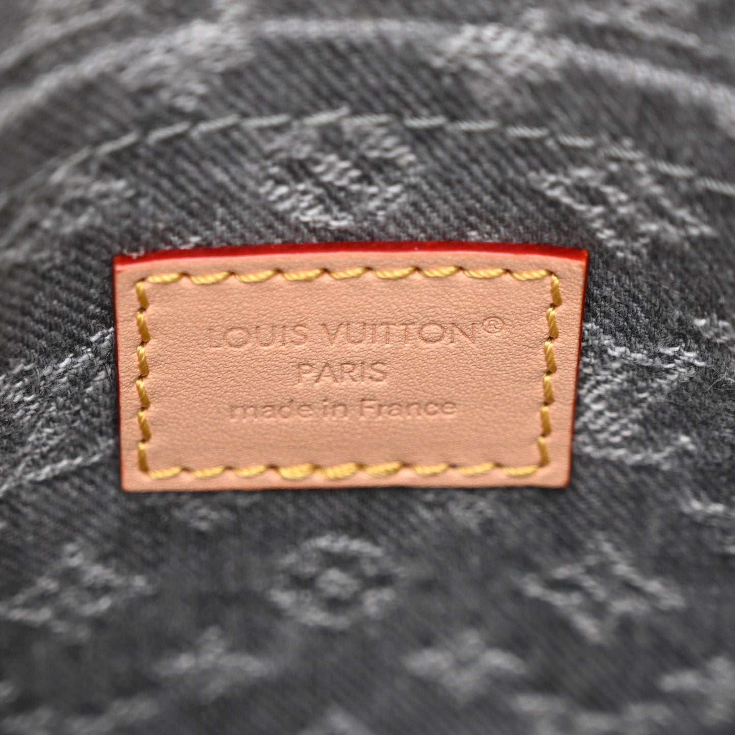 Monogram Denim Speedy Soft 30 Washed Gray