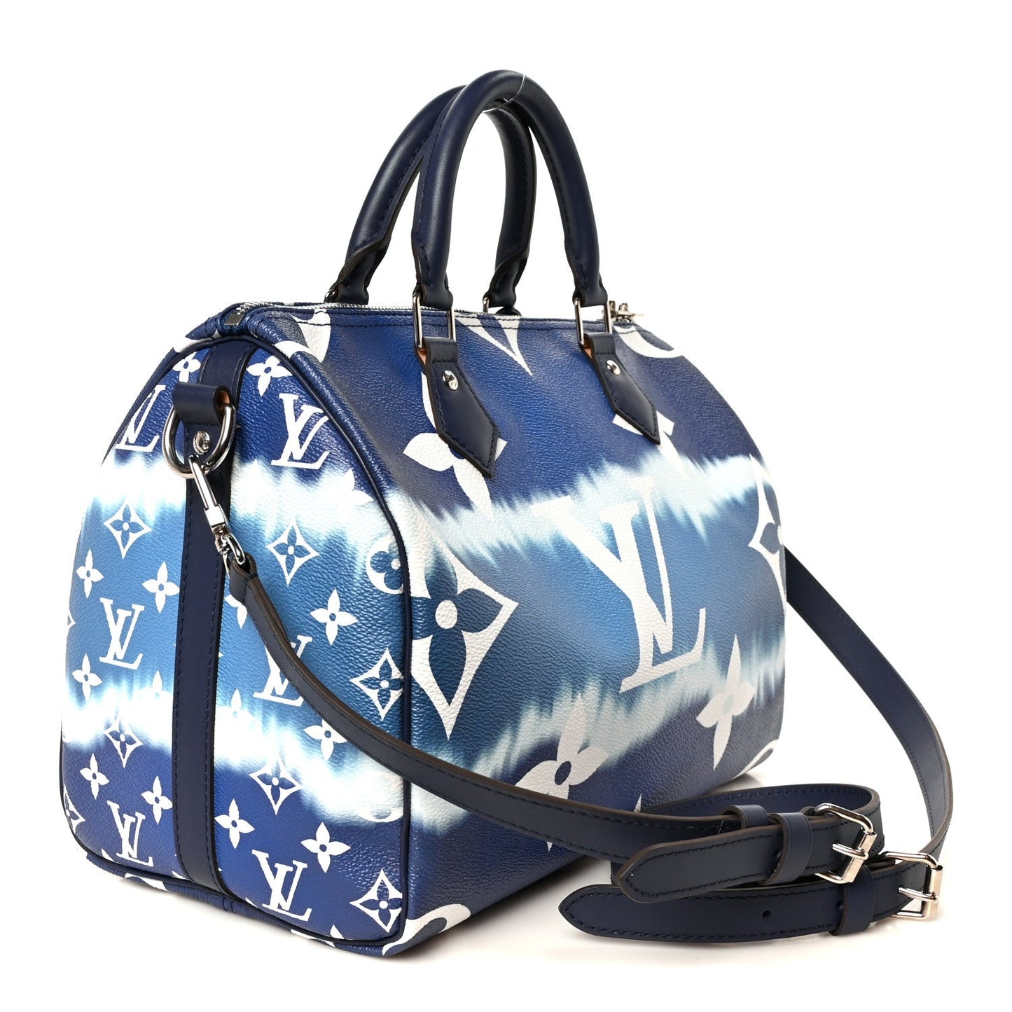Monogram Escale Speedy Bandouliere 30 Blue