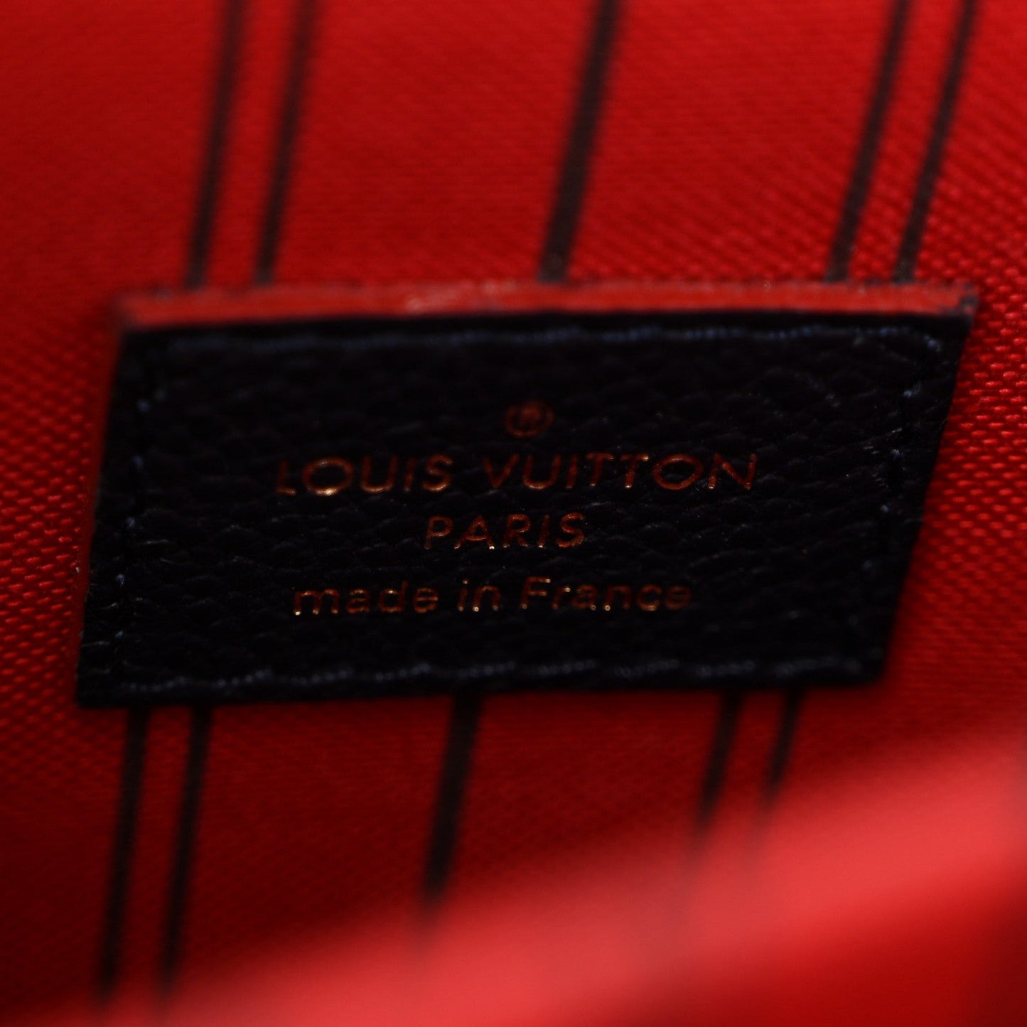 Empreinte Pochette Metis Marine Rouge