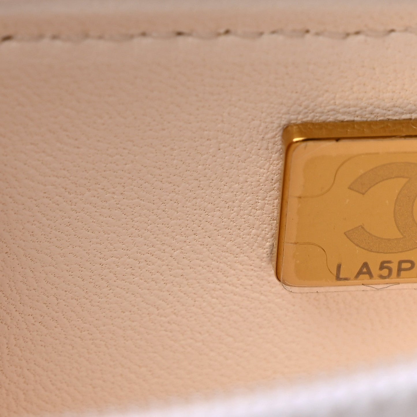 Lambskin Quilted Book Wallet On Chain WOC Black