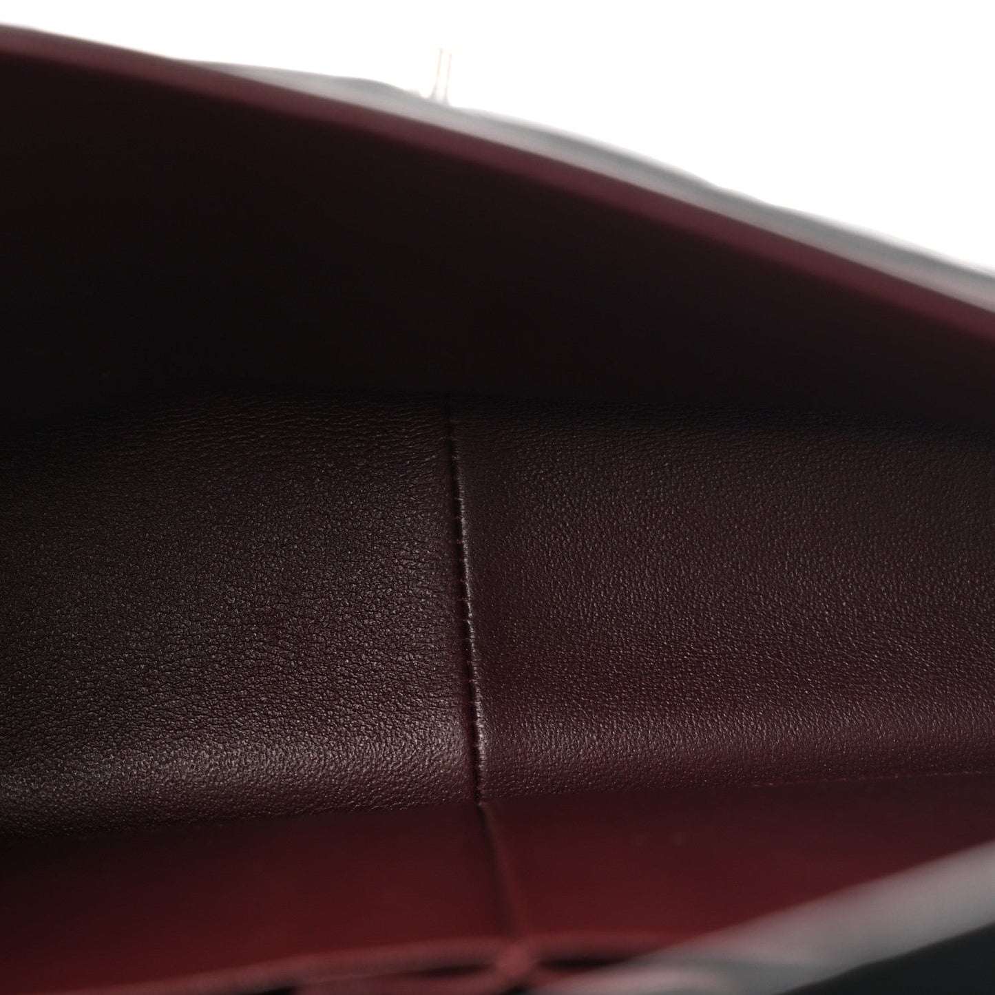 Lambskin Quilted Jumbo Double Flap Black