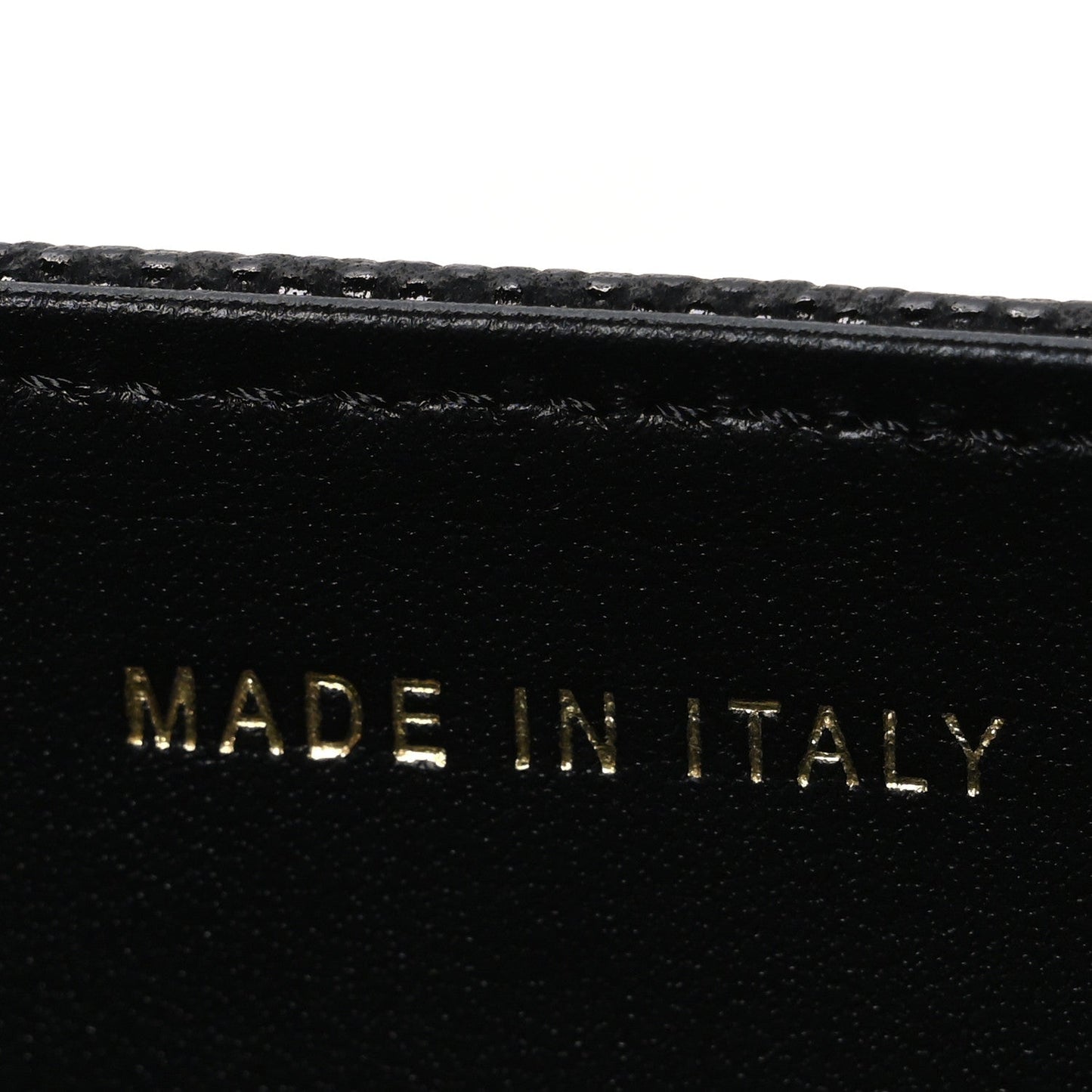 Shiny Caviar Lambskin Quilted CC Neo Filigree Wallet on Chain WOC Black