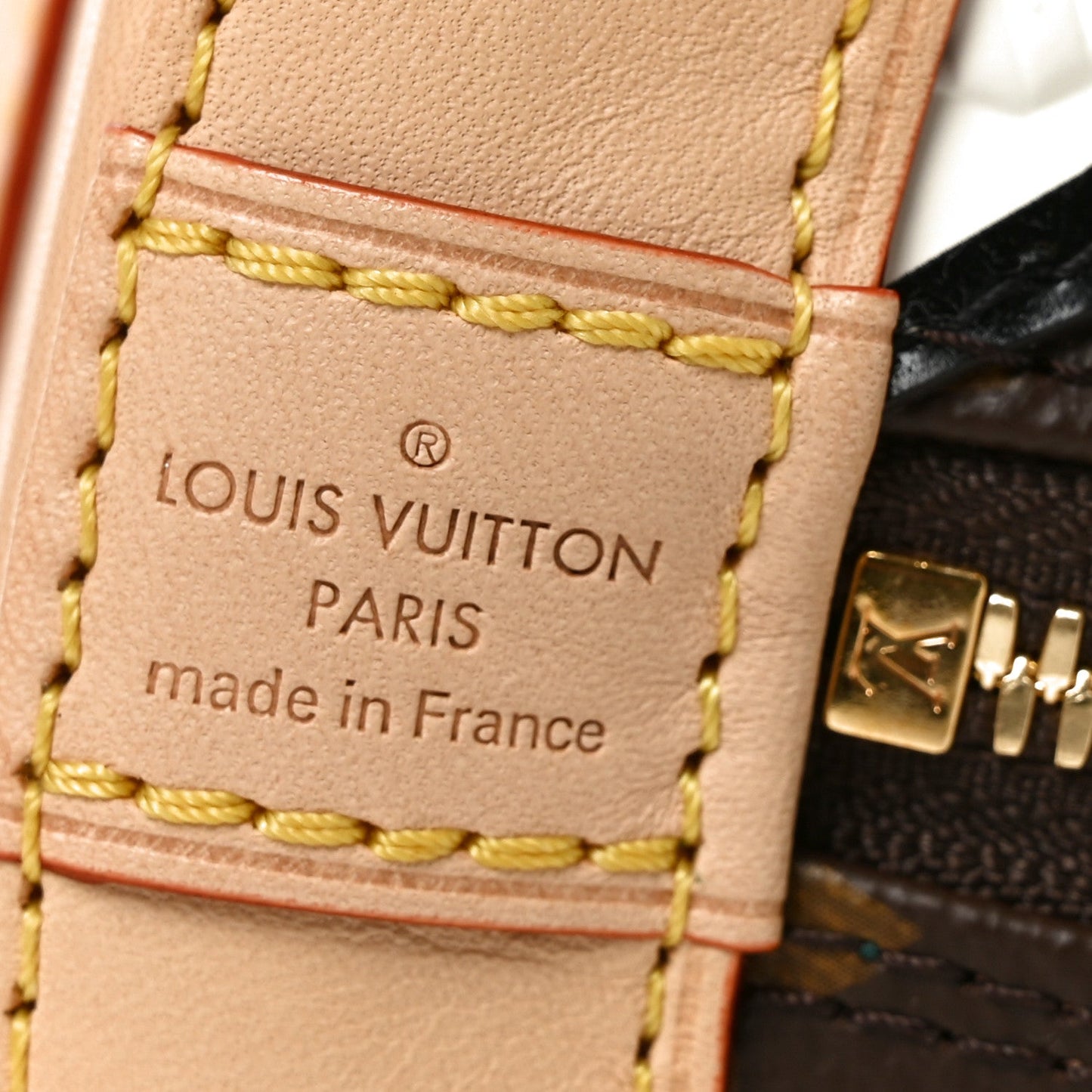 LV X Sun Yitian Monogram Zebra Alma BB