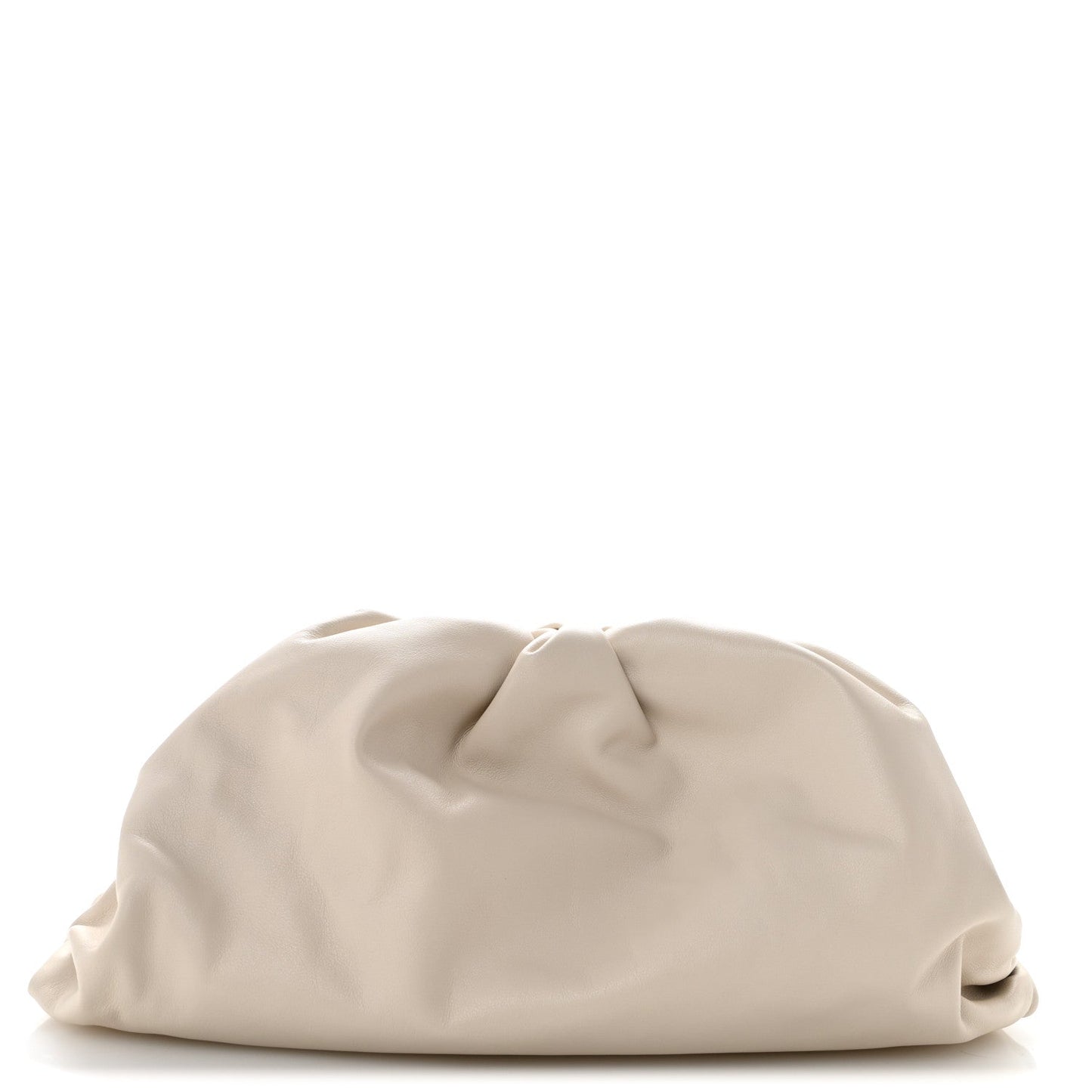 Smooth Butter Calf The Pouch Oversized Clutch Plaster