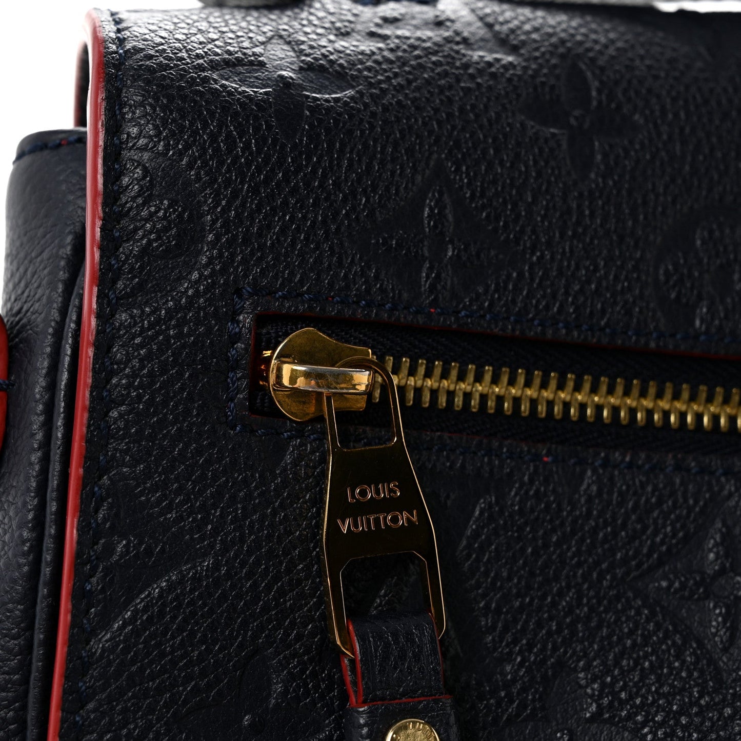 Empreinte Pochette Metis Marine Rouge