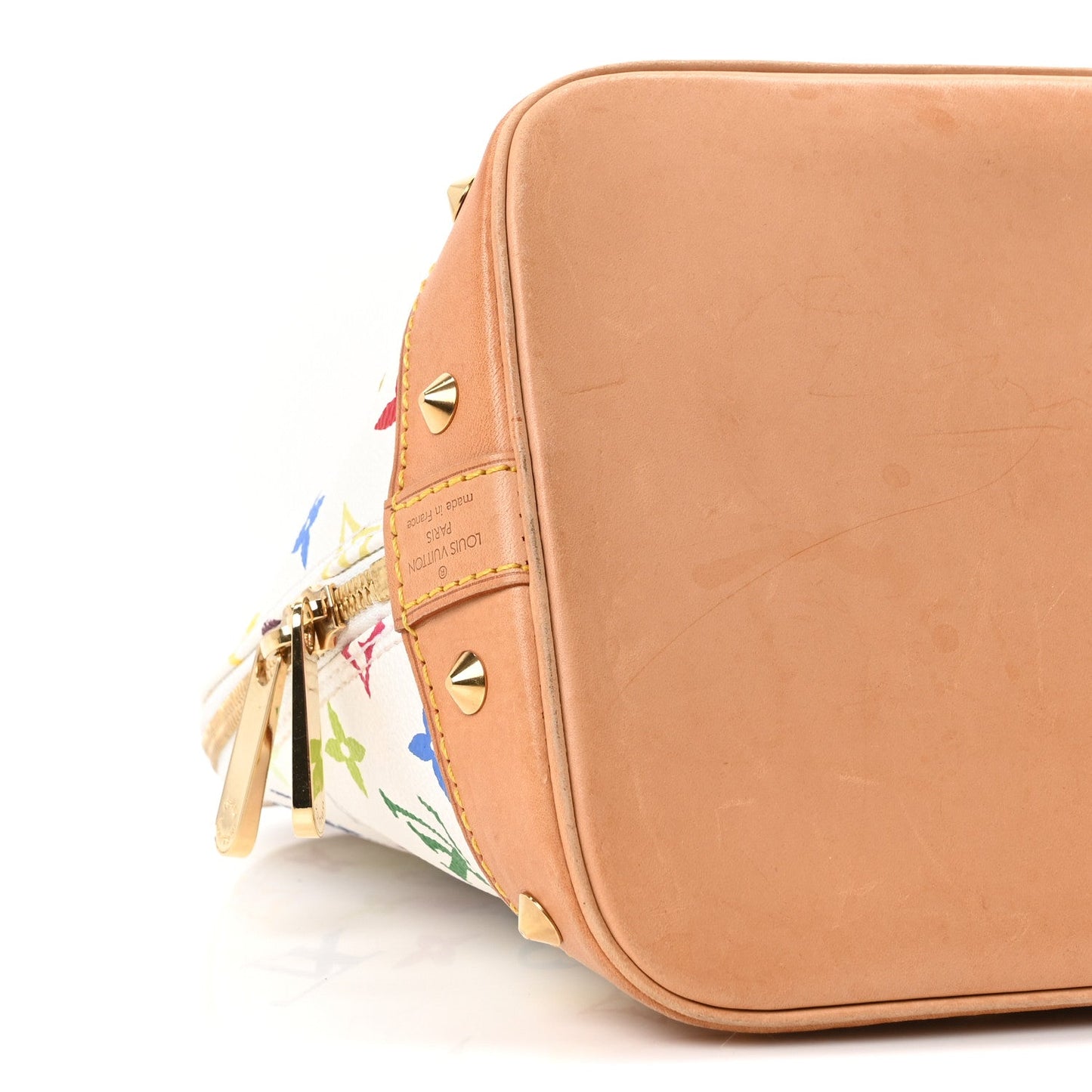 Monogram Multicolor Alma PM White