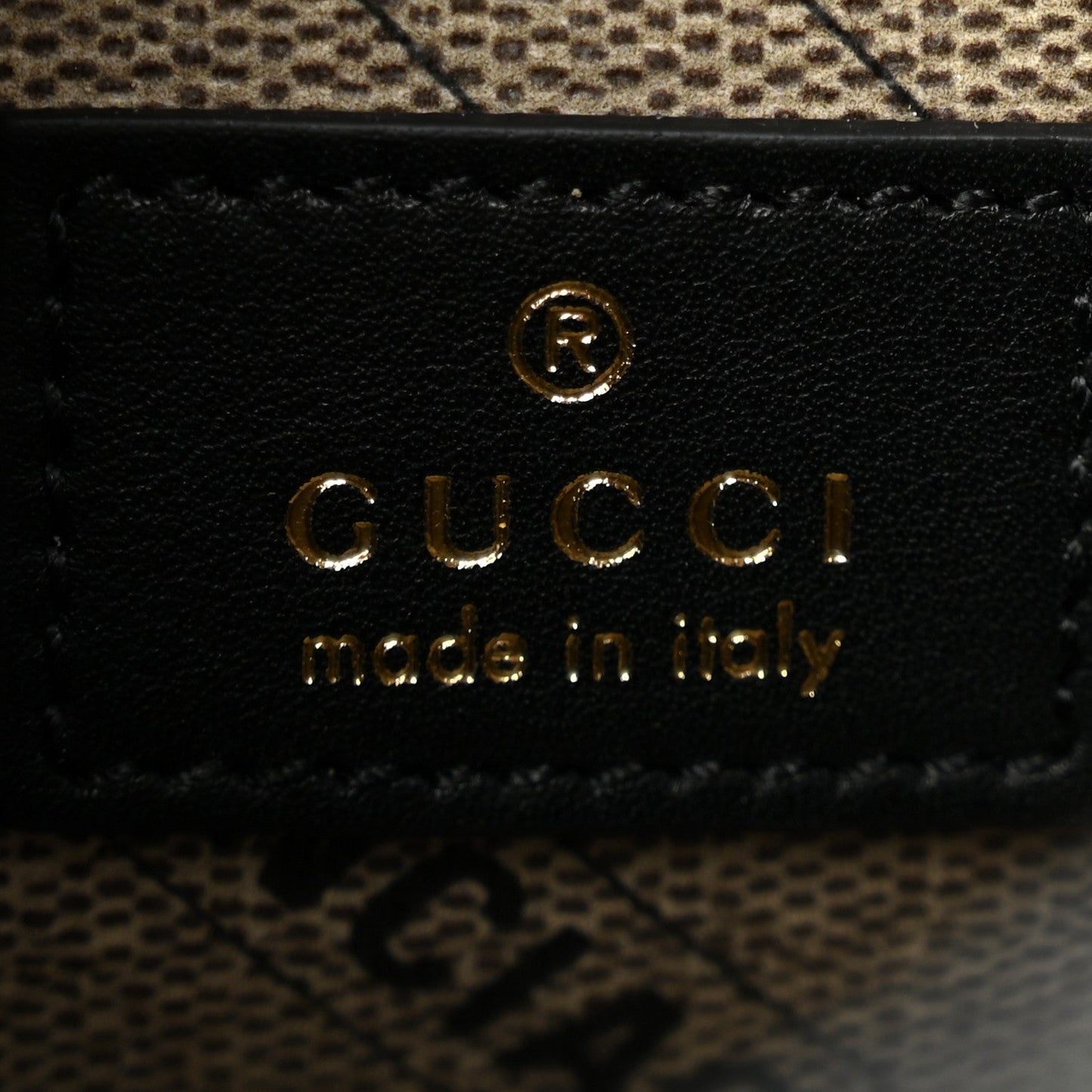 X GUCCI GG Supreme Monogram Small Hourglass Top Handle Bag Beige Ebony
