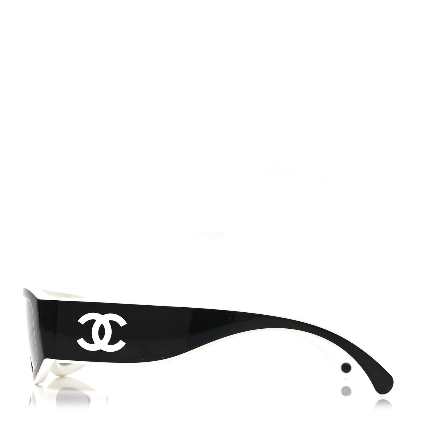 Acetate Cat Eye Sunglasses 6057 Black White Black White