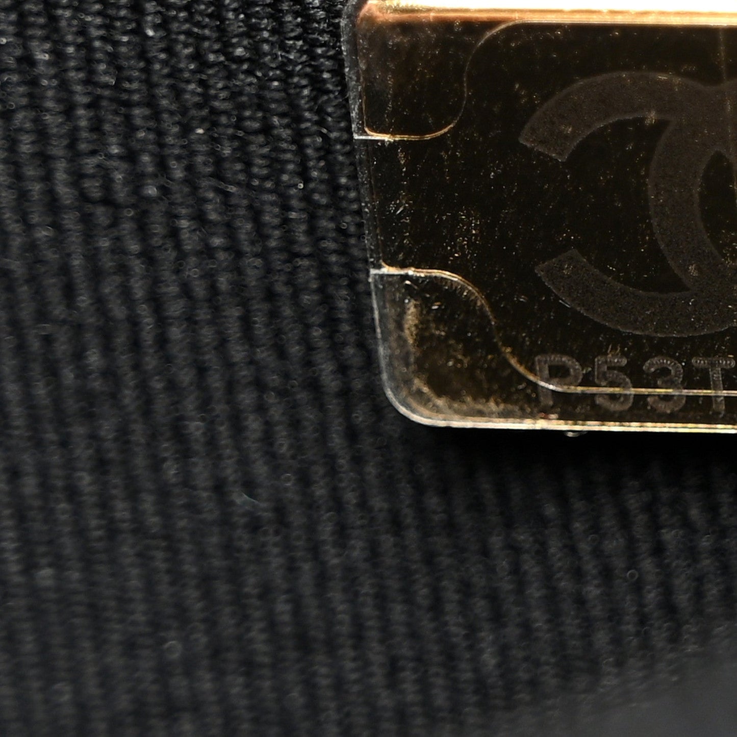 Lambskin Quilted Trendy CC Wallet On Chain WOC Black