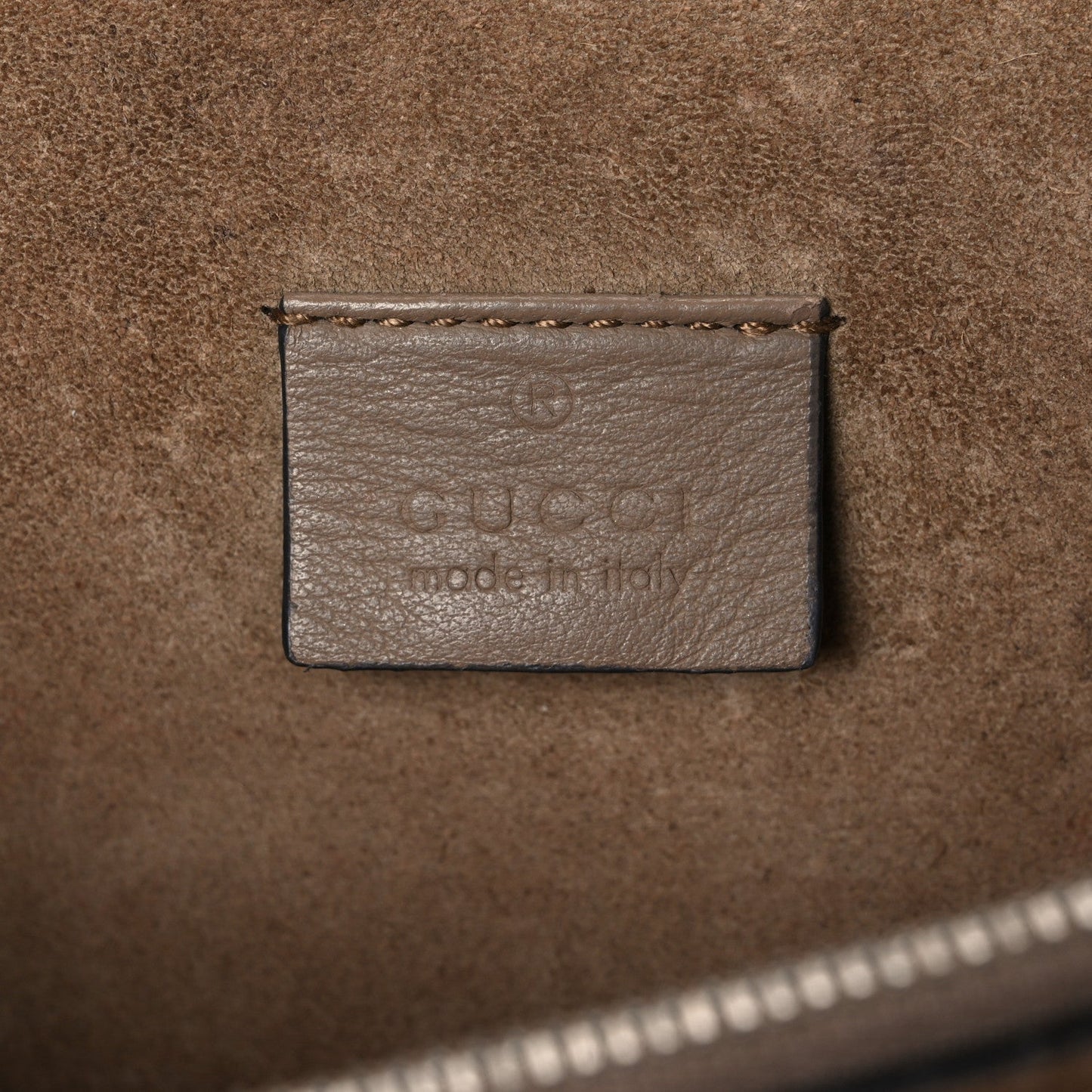 GG Supreme Monogram Small Dionysus Shoulder Bag Taupe