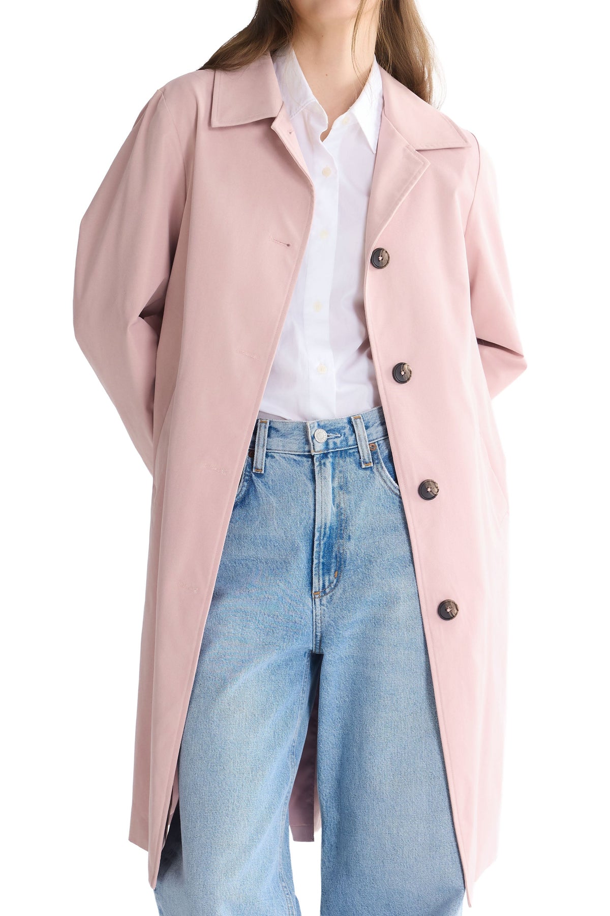 Single-Breasted Trench Coat