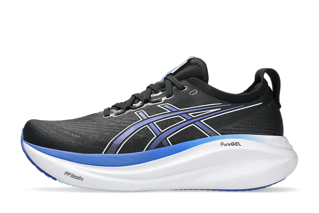 Gel Nimbus 27 Men's :Black | Dark Cobalt