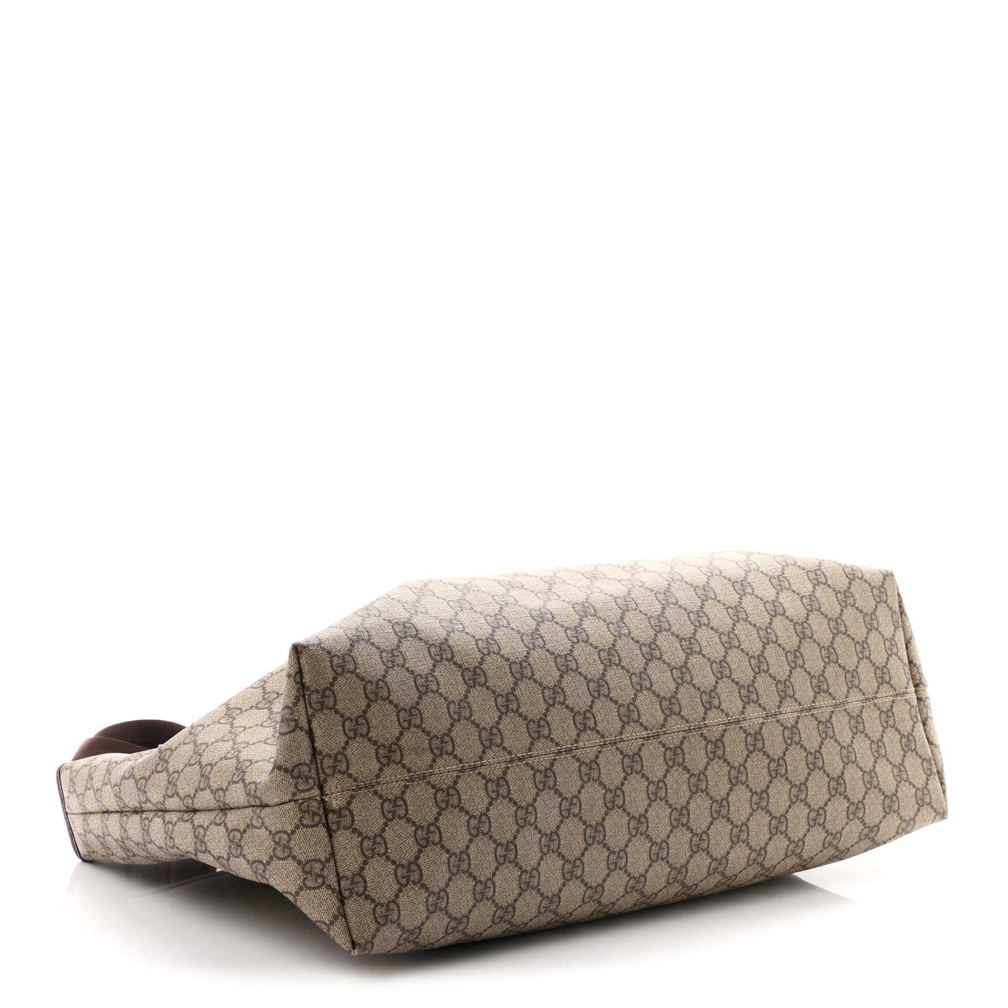 GG Plus Monogram Travel Bag Dark Brown