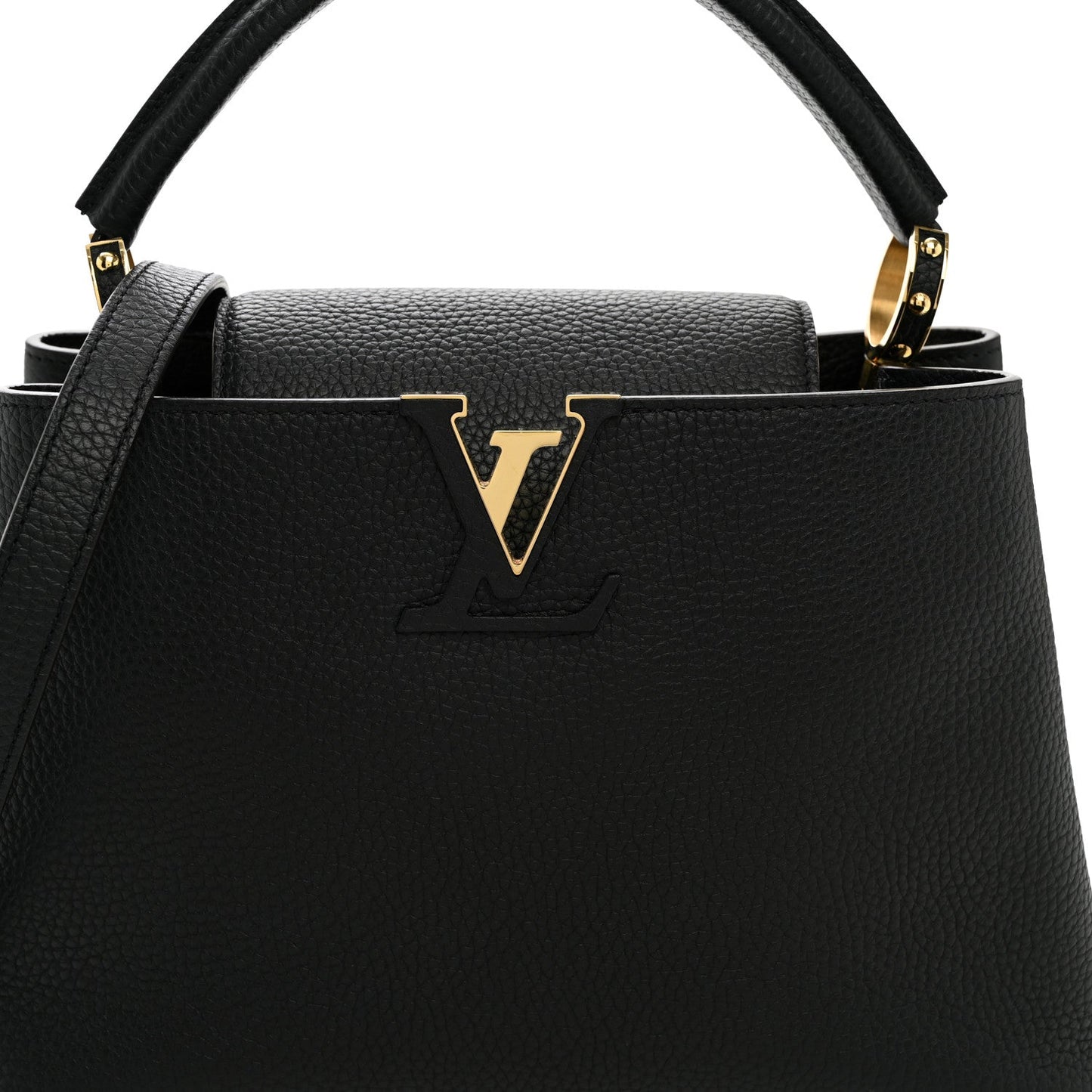 Taurillon Capucines PM Black