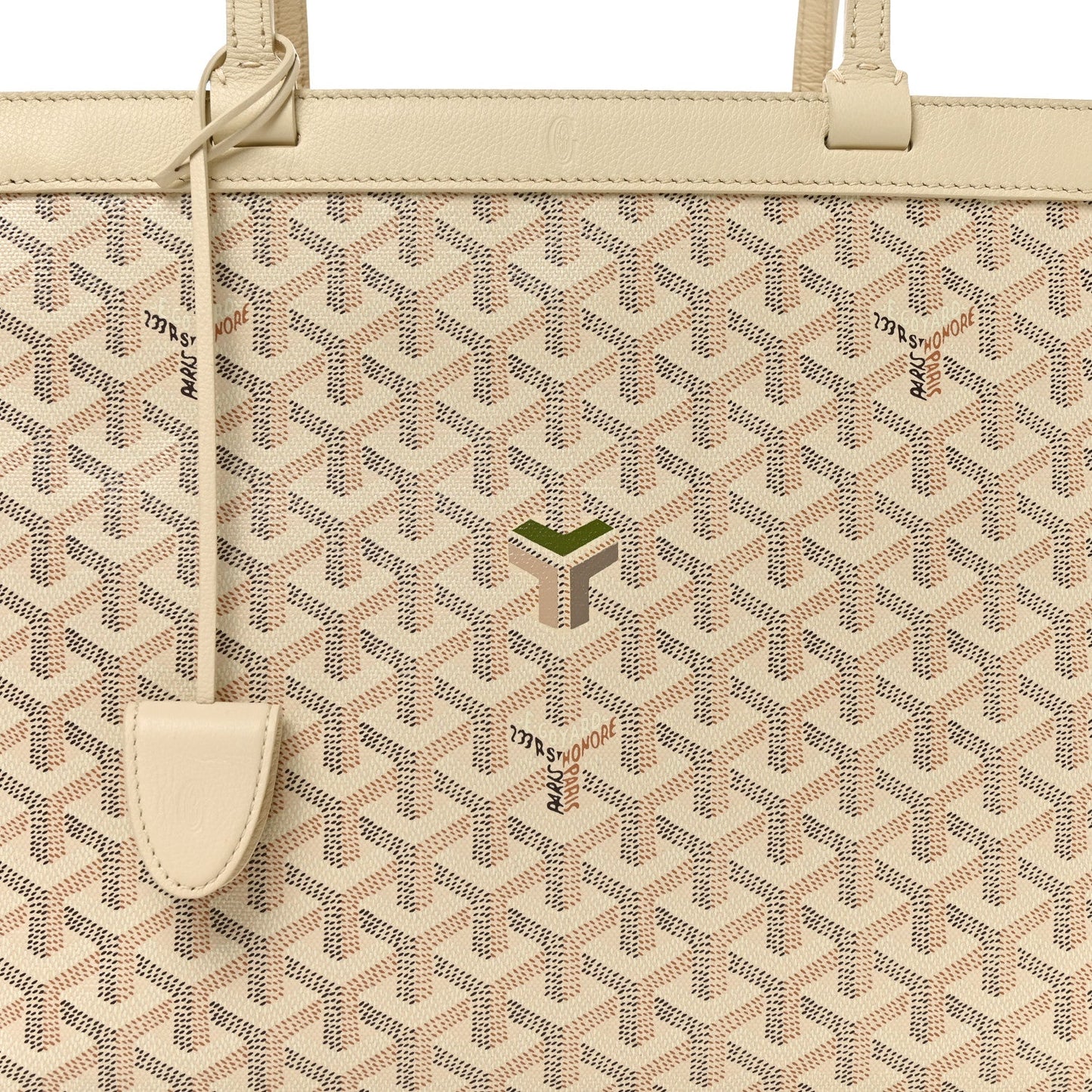 Goyardine Bellechasse Biaude MM Tote Sand