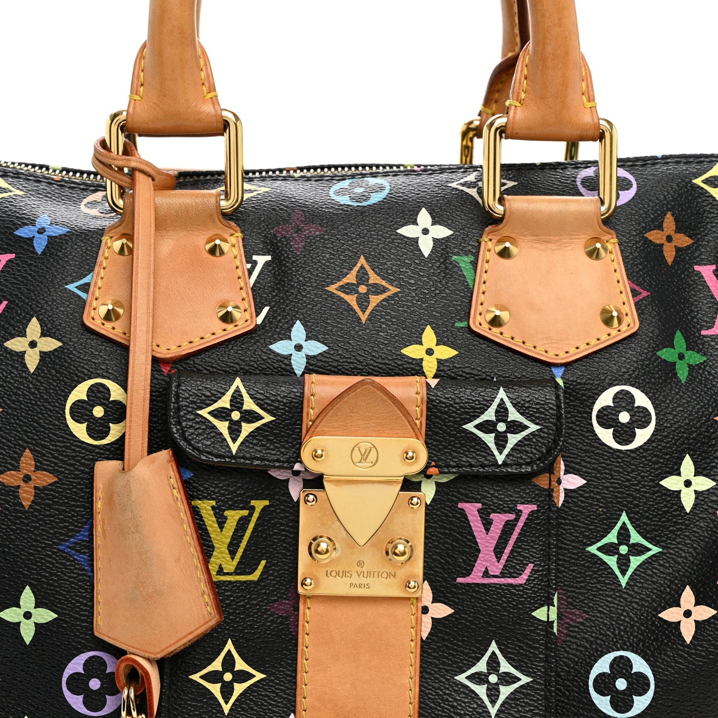 Monogram Multicolor Speedy 30 Black